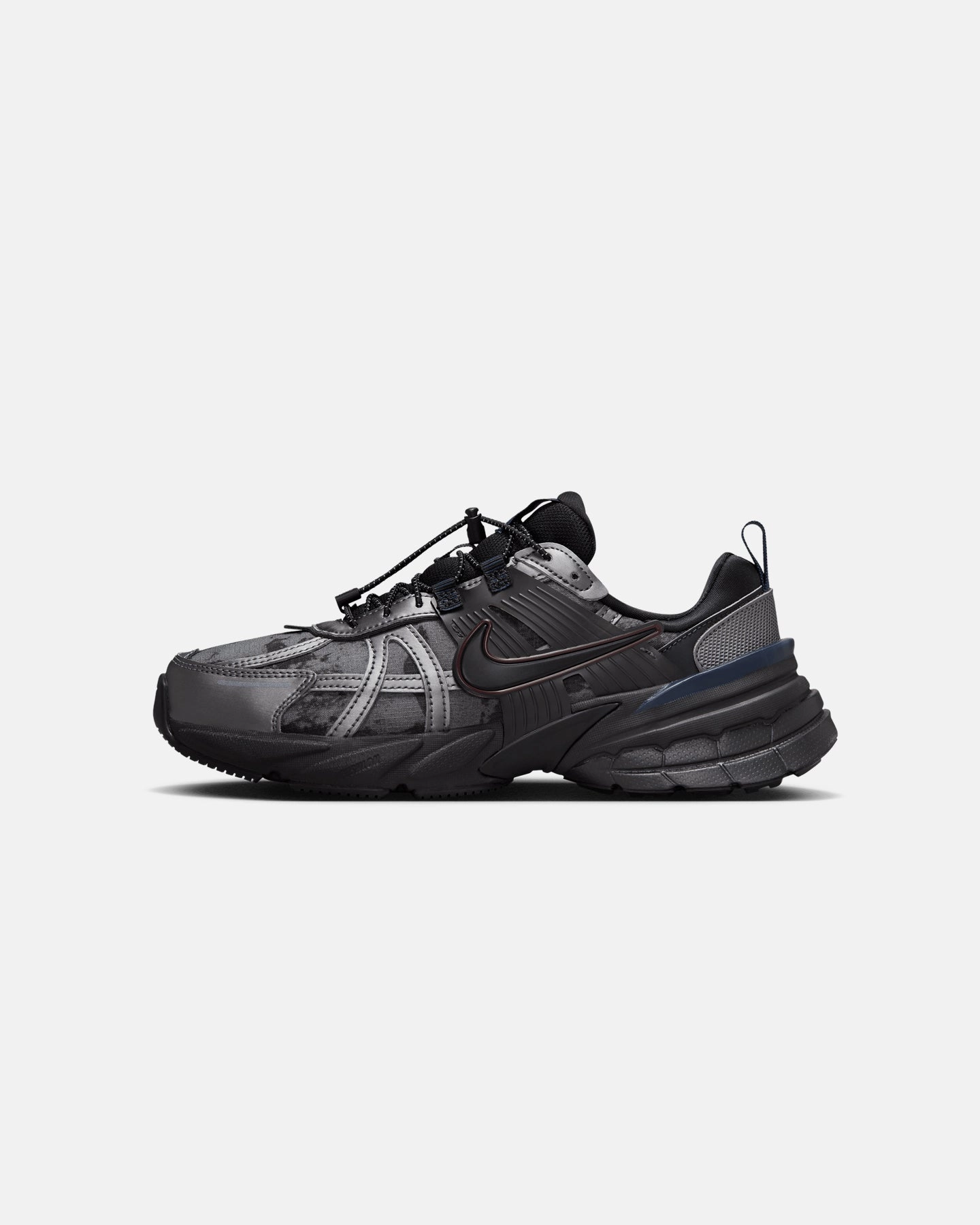 Abrasion Proof Outsole Nike Women's V2K Run Metallic Dark Grey/Black