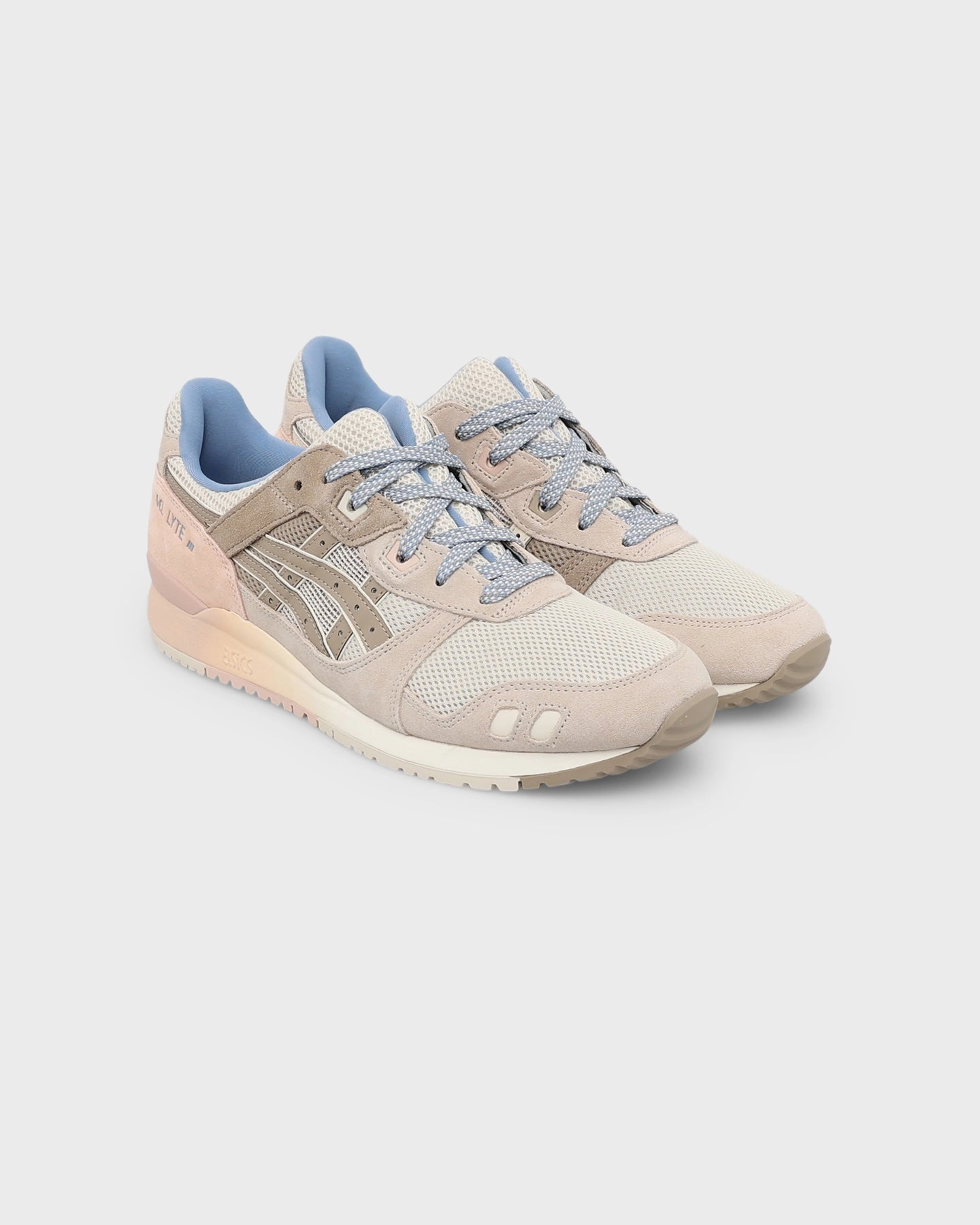 Supportive grip Anatomical Shape Tech Asics GEL-LYTE III OG Simply Taupe/Maple Sugar