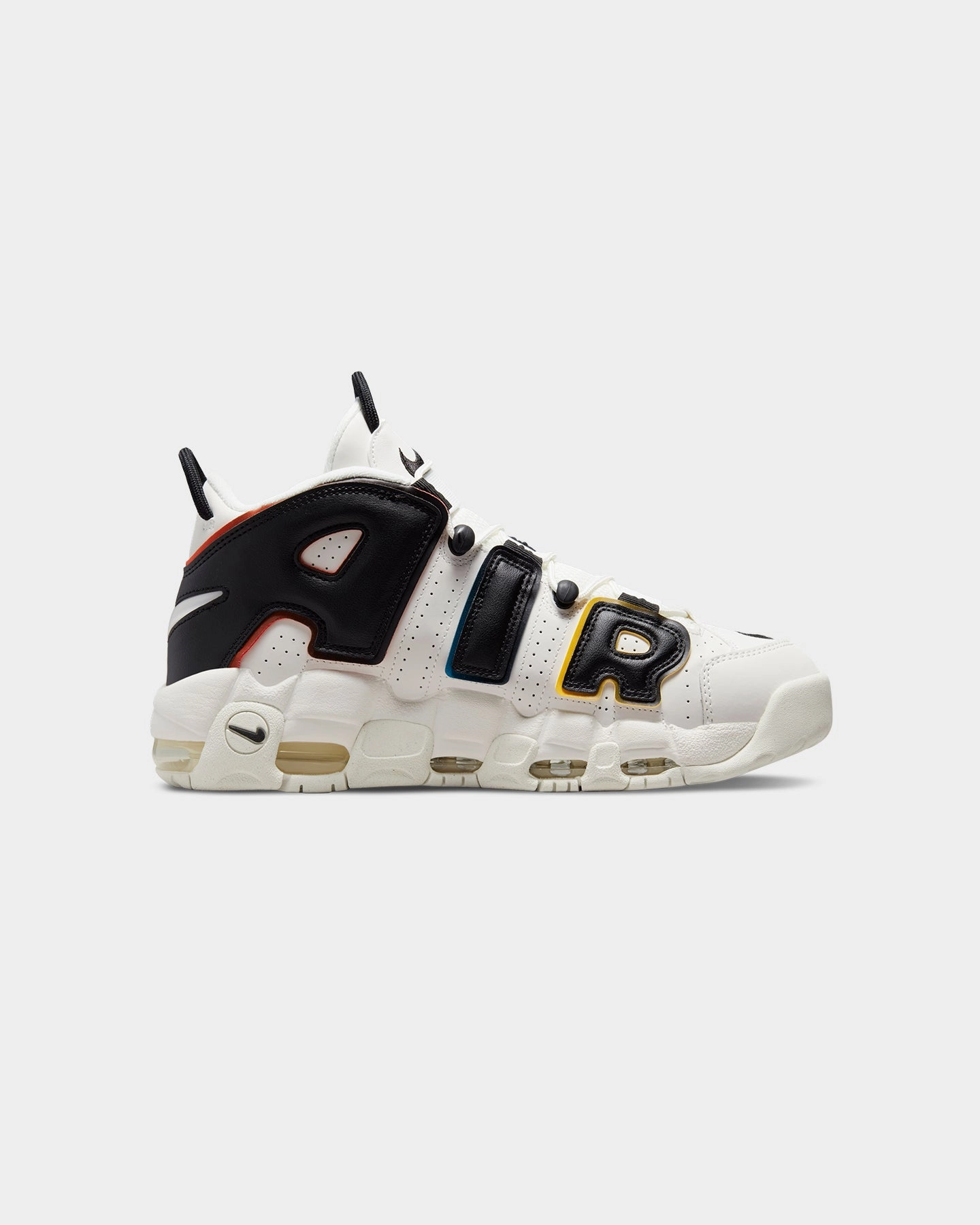 casual - wear Breathable mesh lining Nike Air More Uptempo '96 Sail/Black