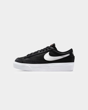 Nike Women's Blazer Low Platform Black/White/Black Supportive midsole Energy Return Unit