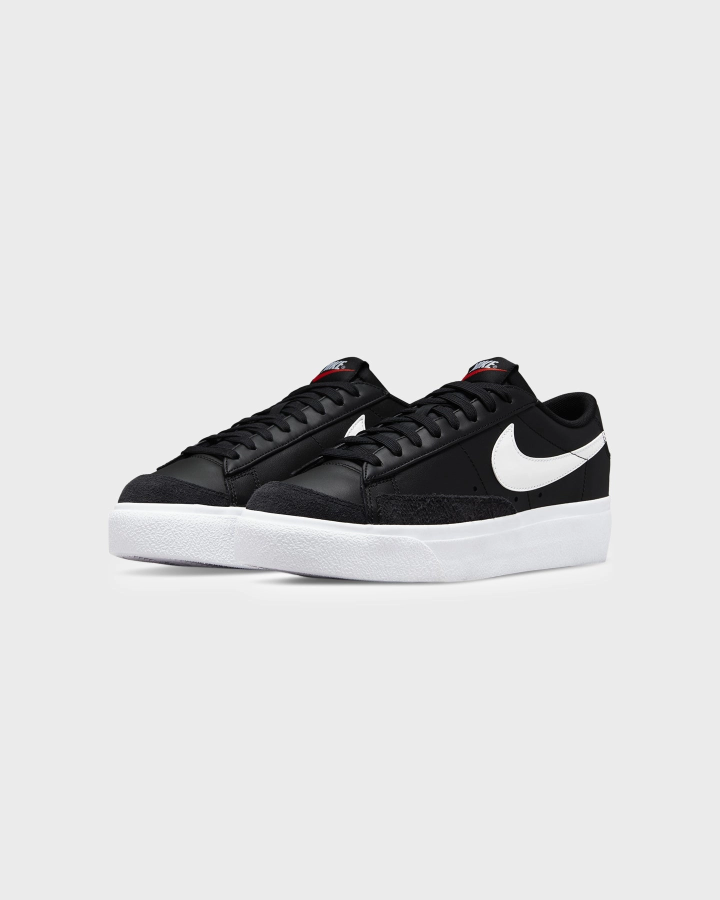 Elastic Ankle Cuff Urban Luxury Nike Women's Blazer Low Platform Black/White/Black