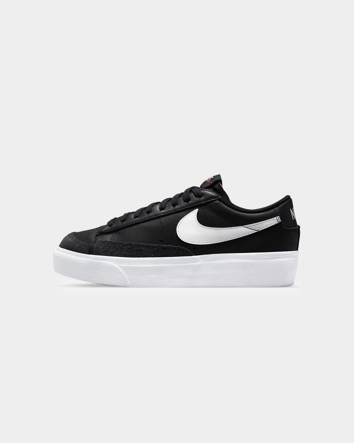 Nike Women's Blazer Low Platform Black/White/Black Supportive midsole Energy Return Unit