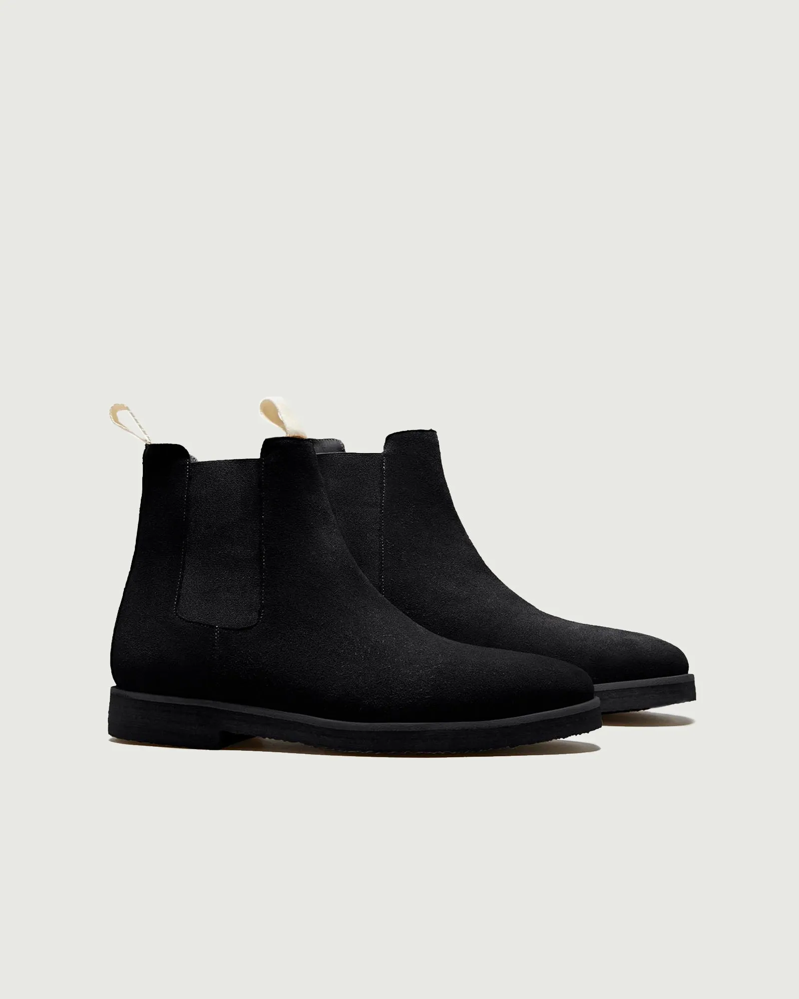 Chelsea Boot | Black Suede Cold-resistant