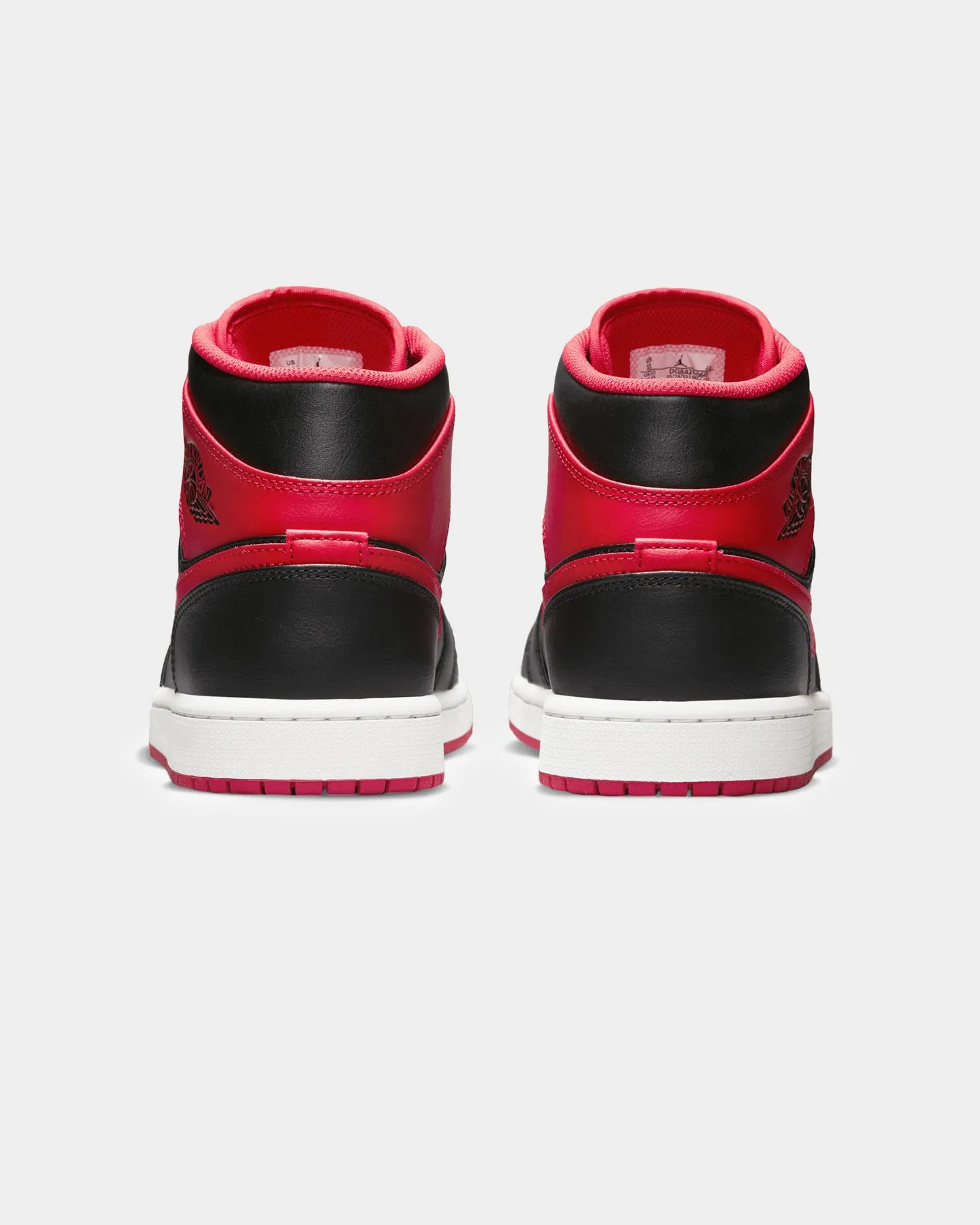 Abrasion Resistant Fabric sunny - weather Jordan Air Jordan 1 Mid "Alternate Bred" Black/Fire Red