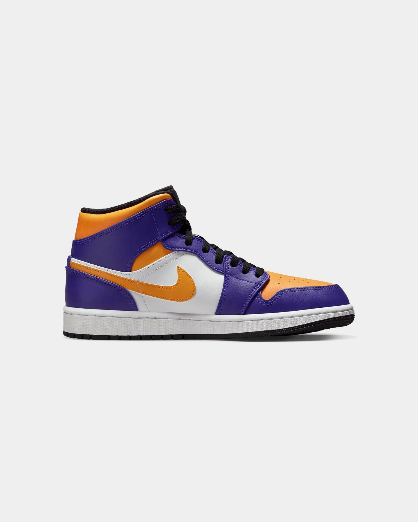 Jordan Air Jordan 1 Mid "Lakers" Dark Concord brand - recognition - level