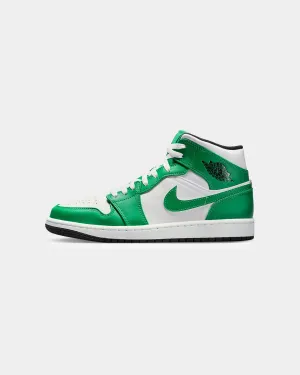 Jordan Air Jordan 1 Mid "Lucky Green" Lucky Green/Black slip - on style