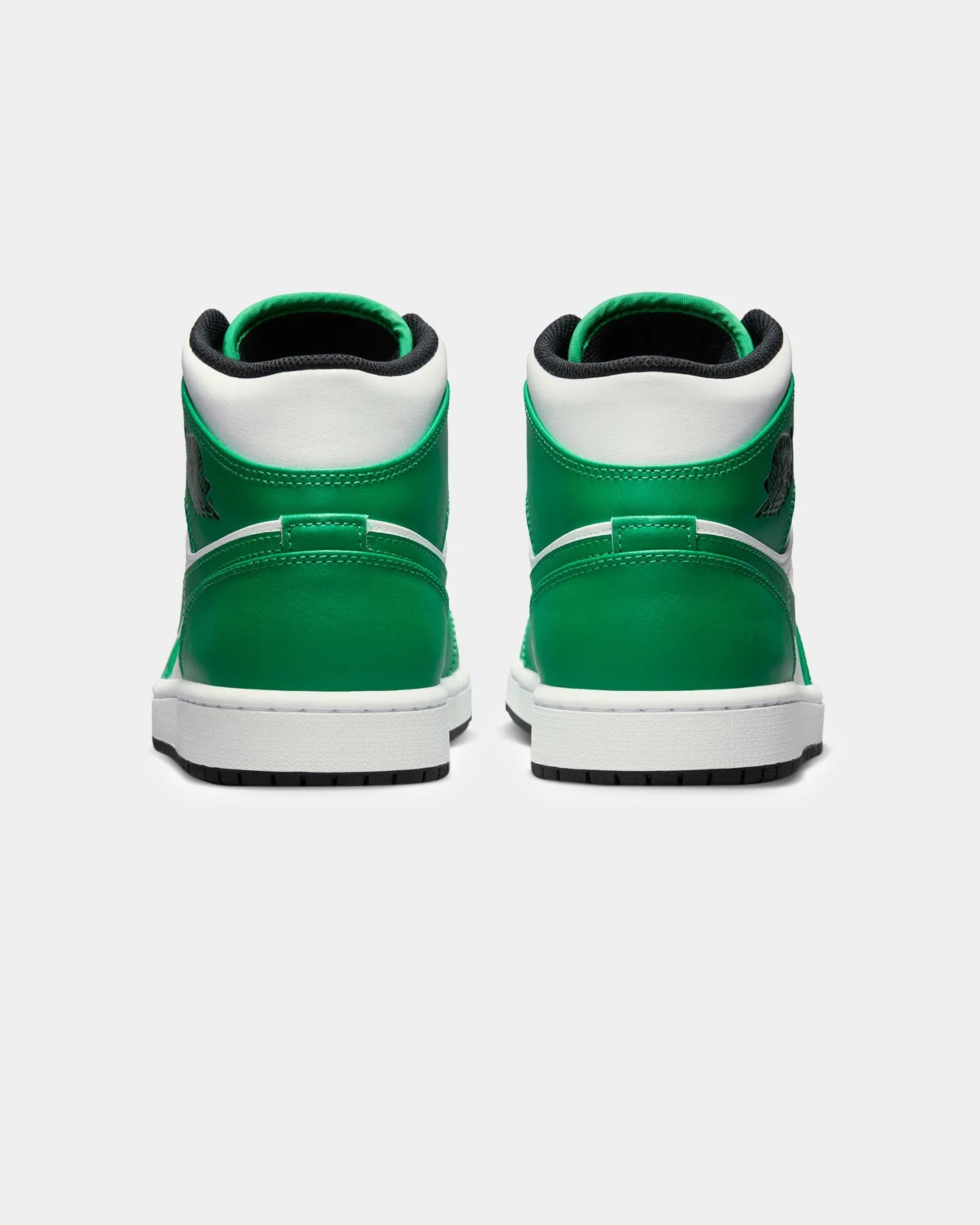 top High Rebound Midsole Jordan Air Jordan 1 Mid "Lucky Green" Lucky Green/Black
