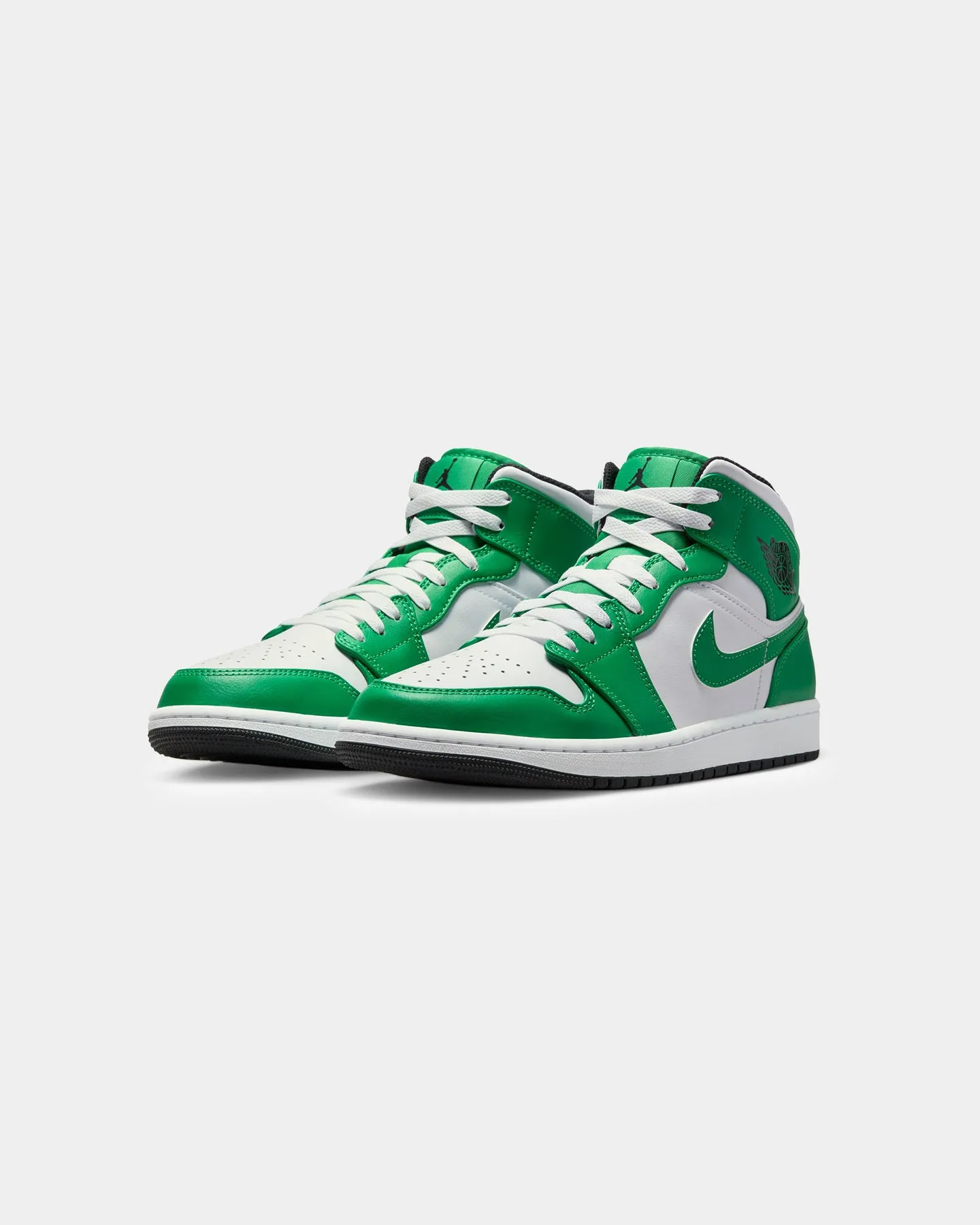 Jordan Air Jordan 1 Mid "Lucky Green" Lucky Green/Black Breathable mesh