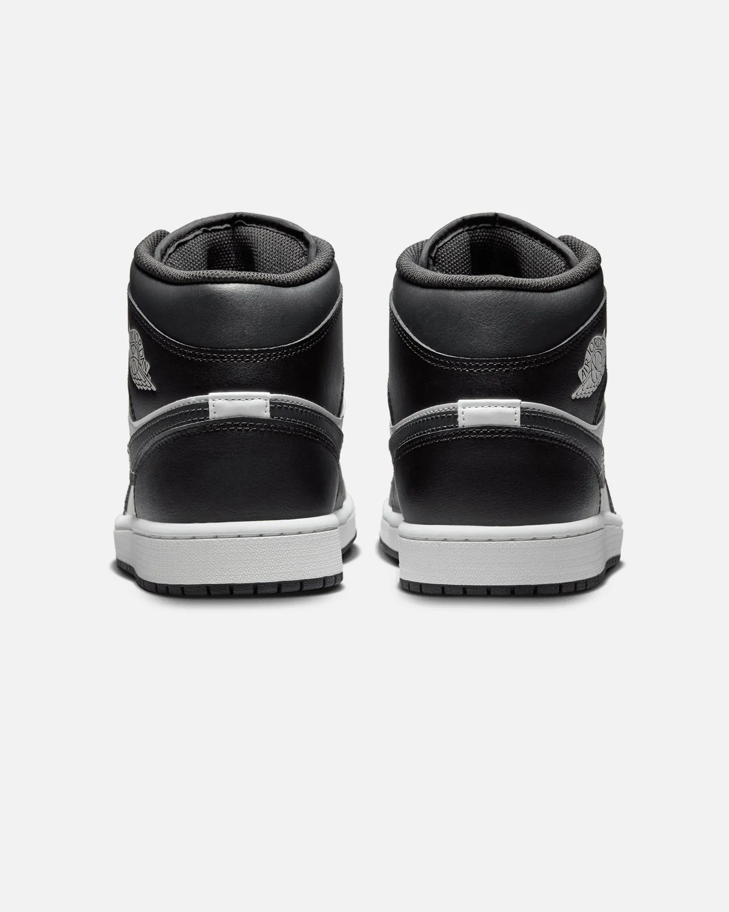 Jordan Air Jordan 1 Mid "Off Noir Toe"  Black/White Sock Like