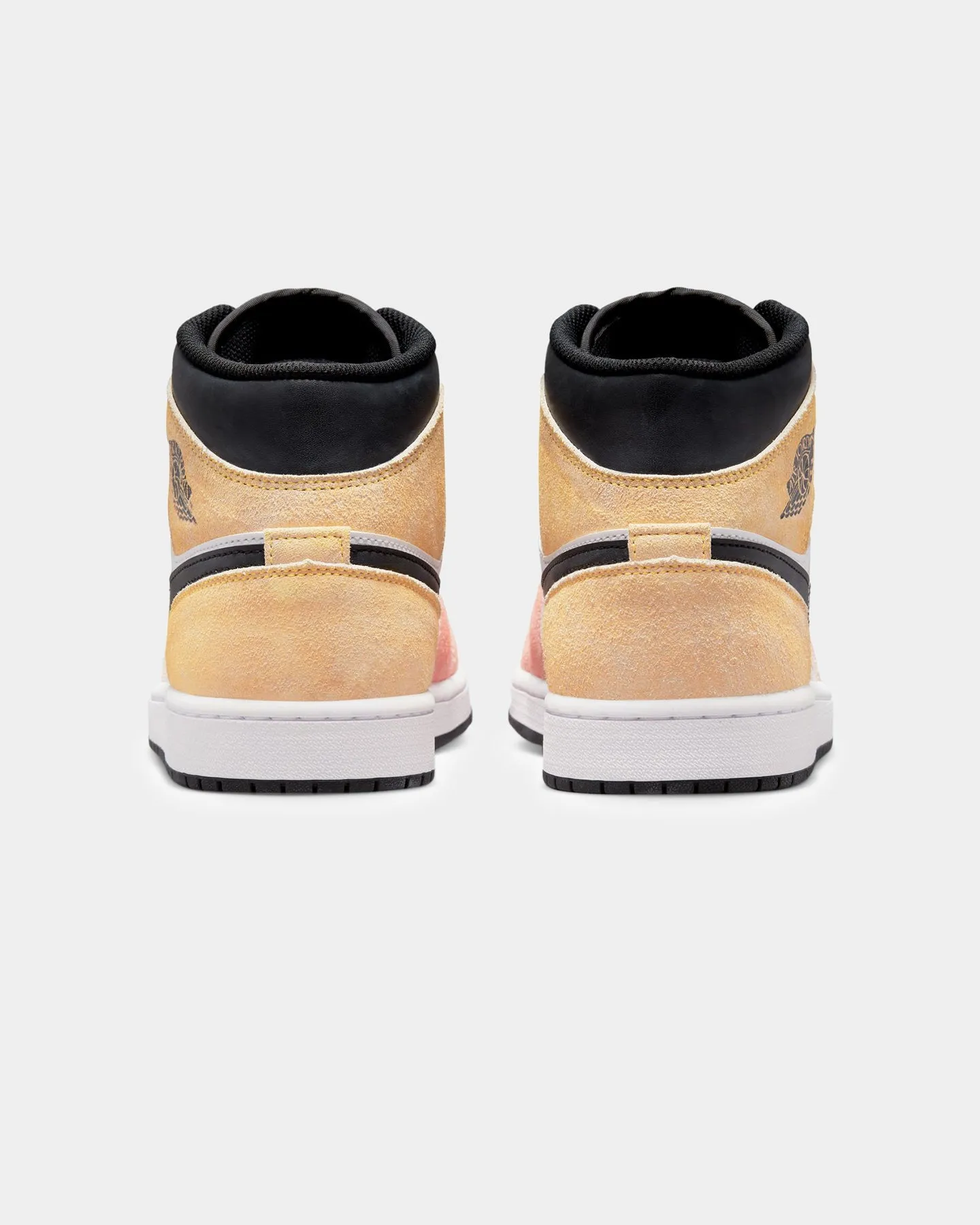 left - foot Comfortable Jordan Air Jordan 1 Mid SE "Flight Club" Magic Ember