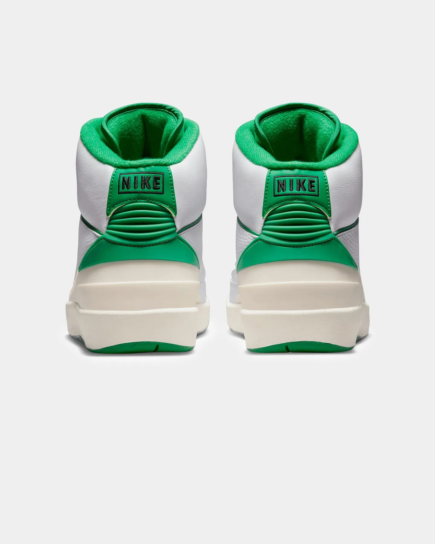 Jordan Air Jordan 2 Retro "Lucky Green" White/Lucky Green Ultralight Composite Plate Natural Foot Shape