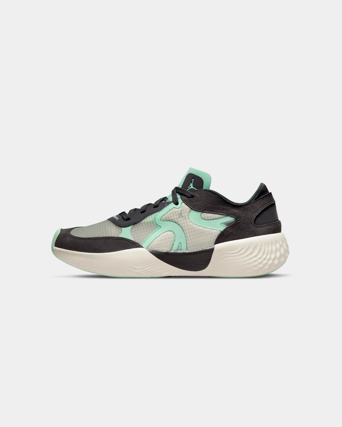 Jordan Delta 3 Low Anthracite/Mint Chunky Heel