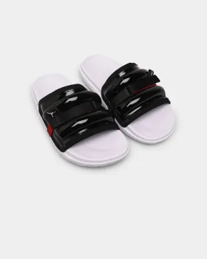Mountain travel - convenient Jordan Jordan Super Play Slide Black/University Red