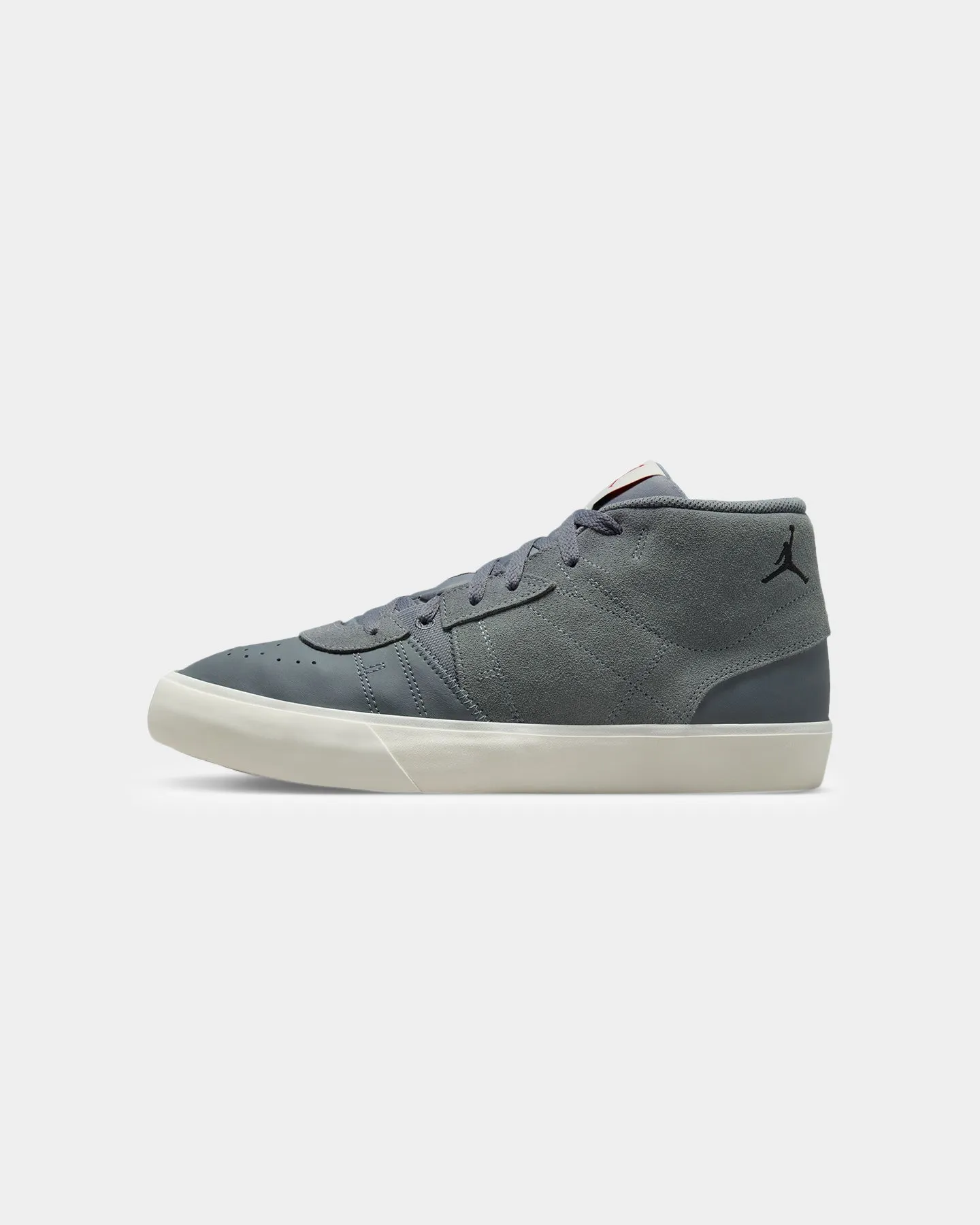 Jordan Series Mid Cool Grey/Black Handcrafted Stitching
