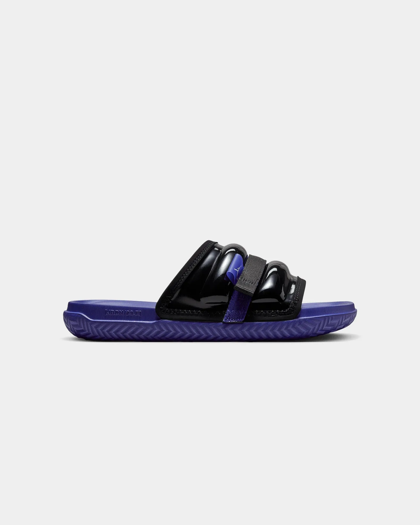 non - slip user Arch Alignment System Jordan Super Play Slides Black/White-Dark Concord