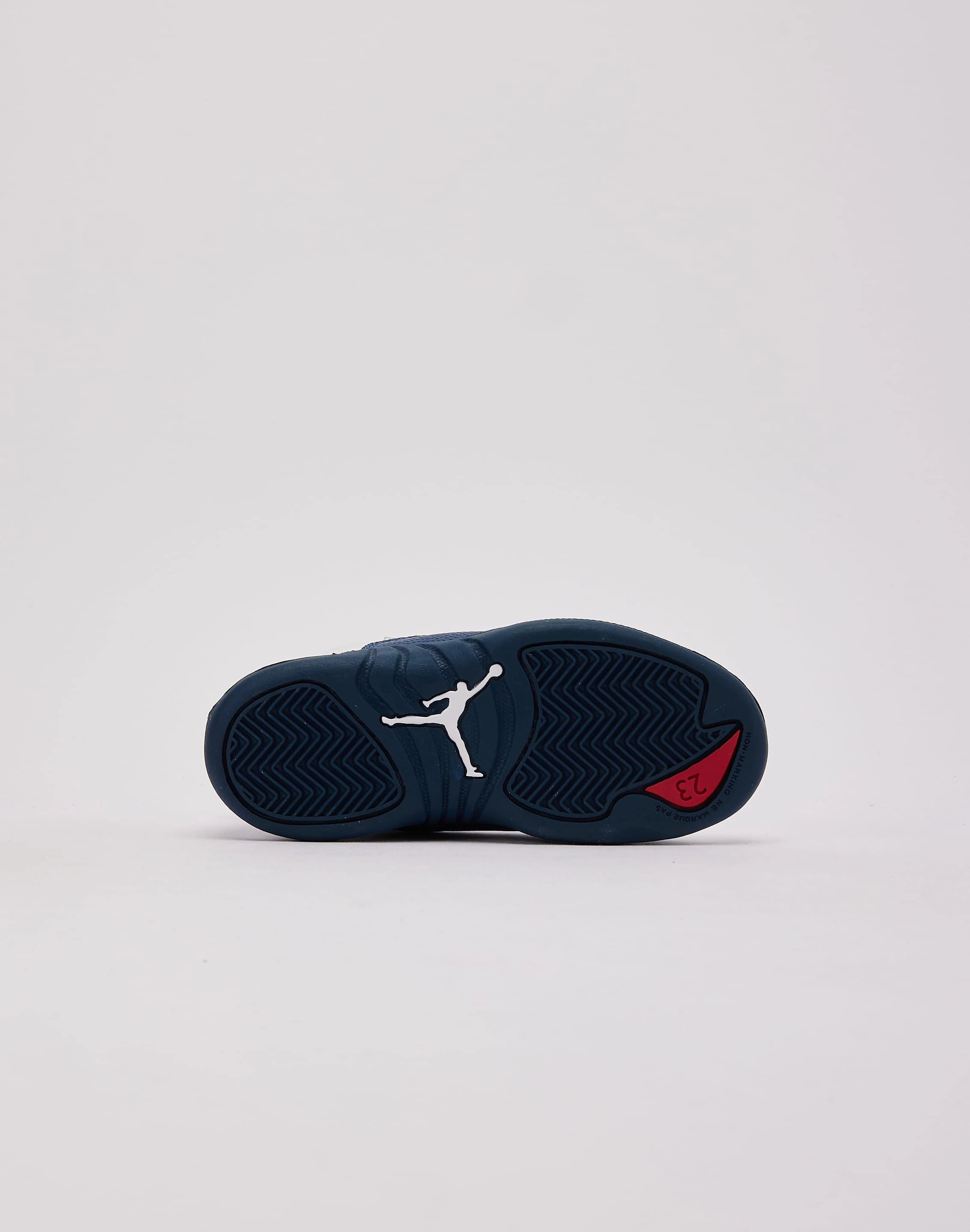 Agility Grip durable soles Jordan Air Jordan 12 Retro 'French Blue and White' Pre-School