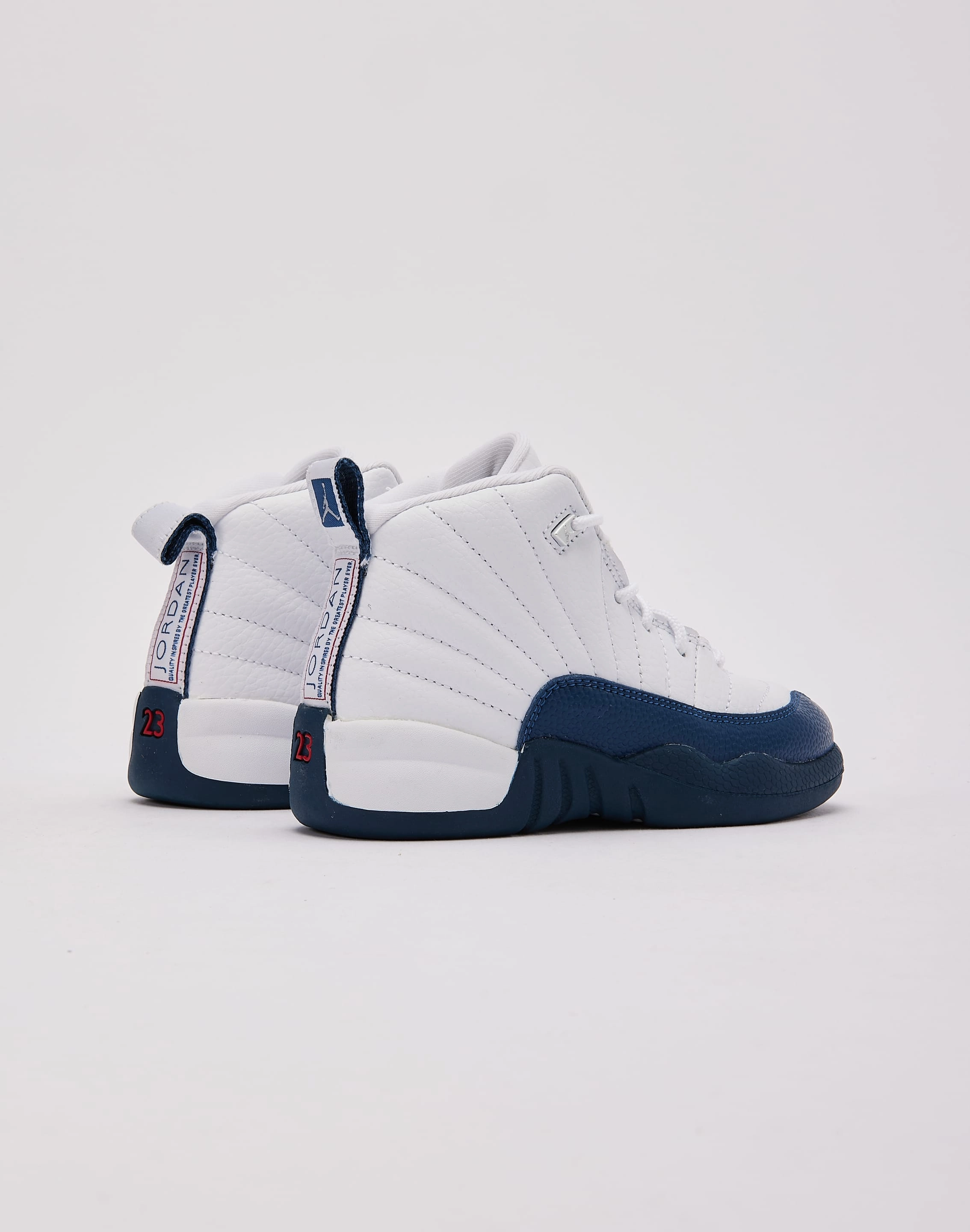 Jordan Air Jordan 12 Retro 'French Blue and White' Pre-School microfiber