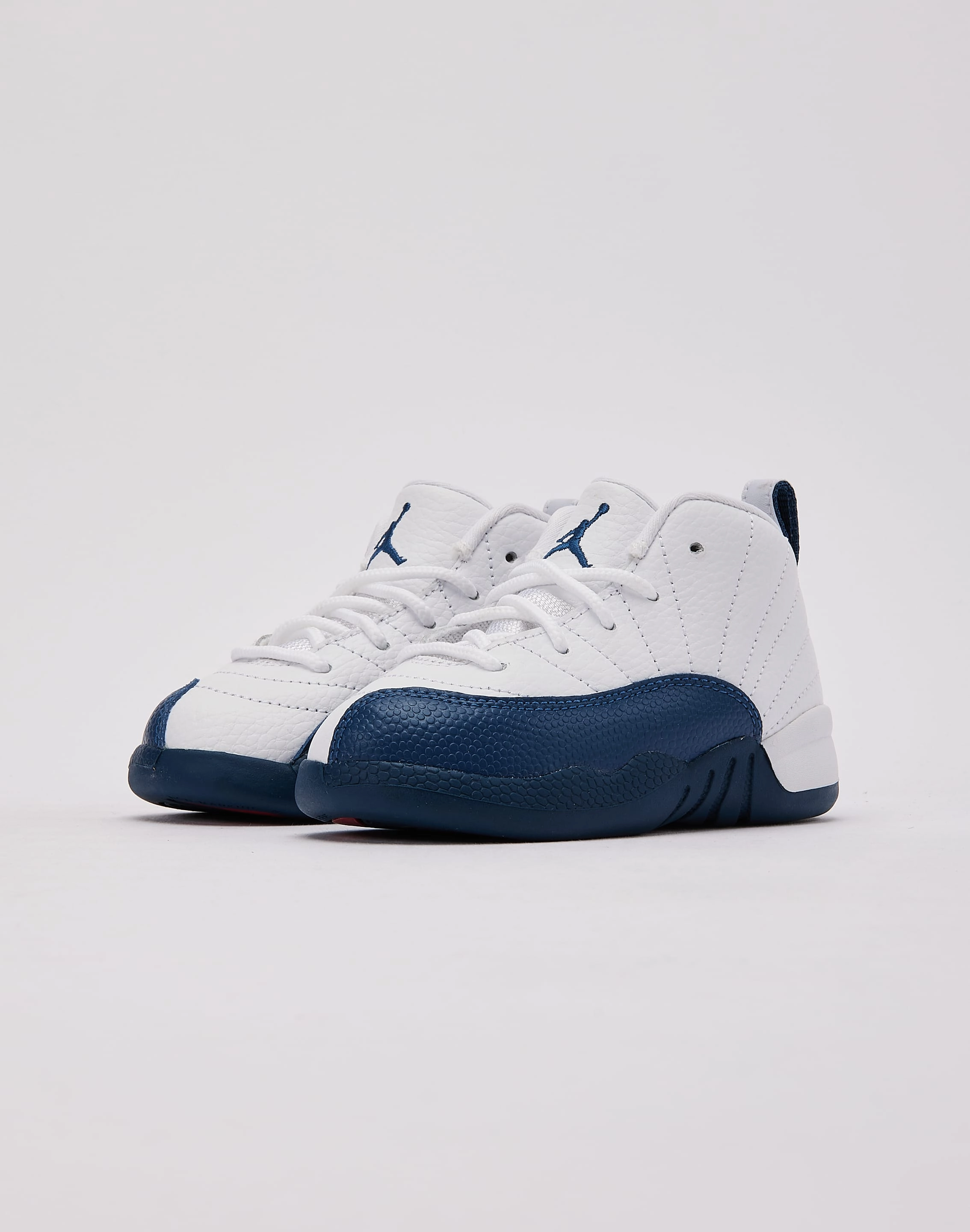 Ergonomic Footbed Design Jordan Air Jordan 12 Retro 'French Blue and White' Toddler