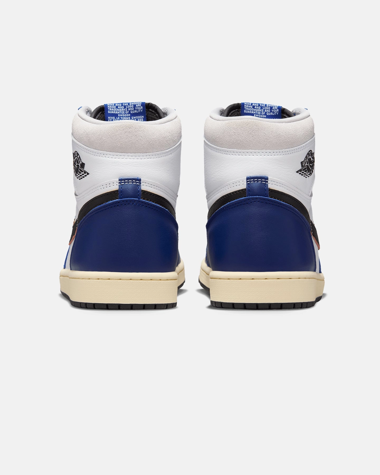 Jordan Air Jordan 1 High OG "Rare Air" White/Black/Royal Blue Stability Control Mechanism Lightweight Cushioning System