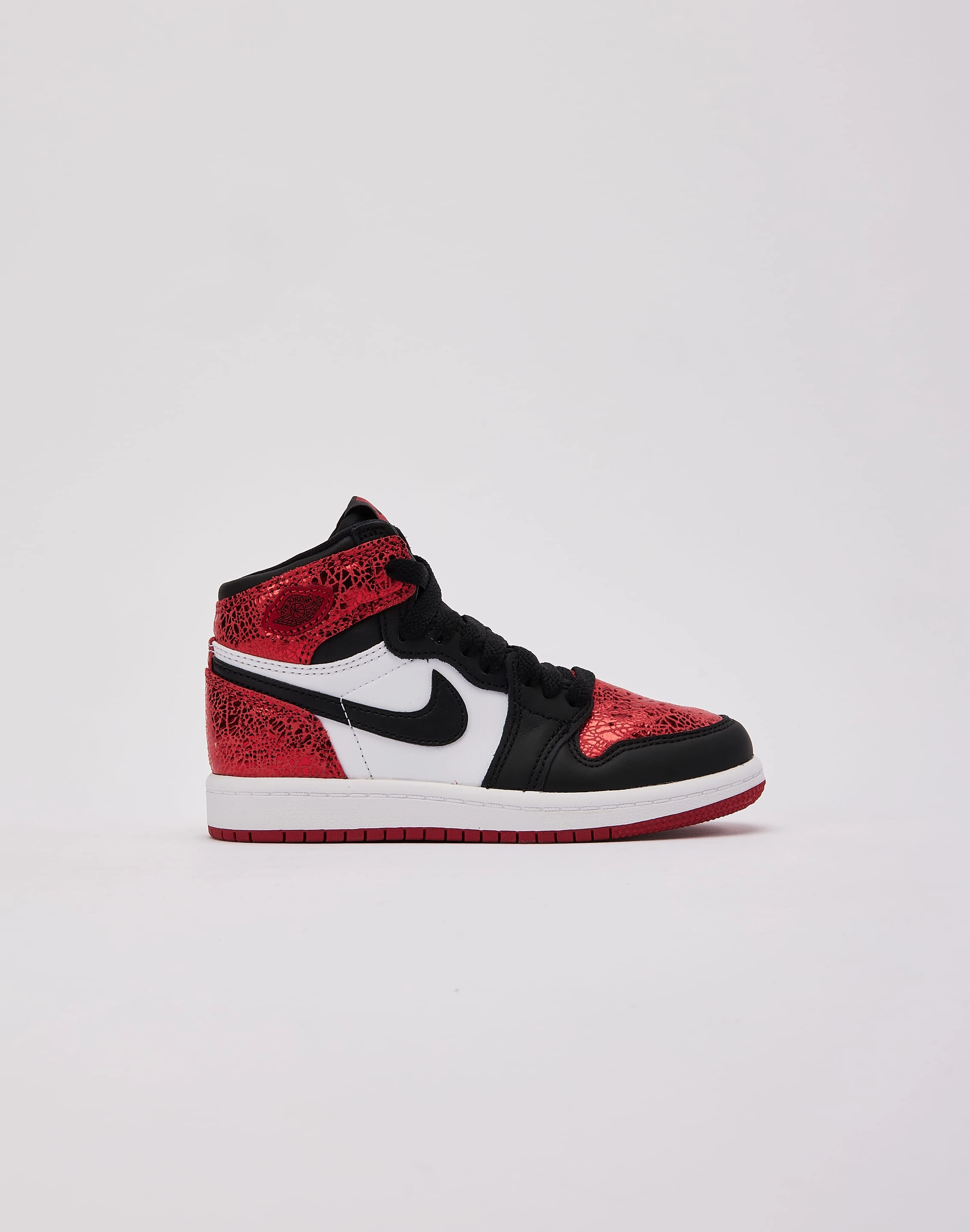Jordan Air Jordan 1 Retro High OG 'Ruby' Pre-School Speed Enhancement Comfortable Velcro
