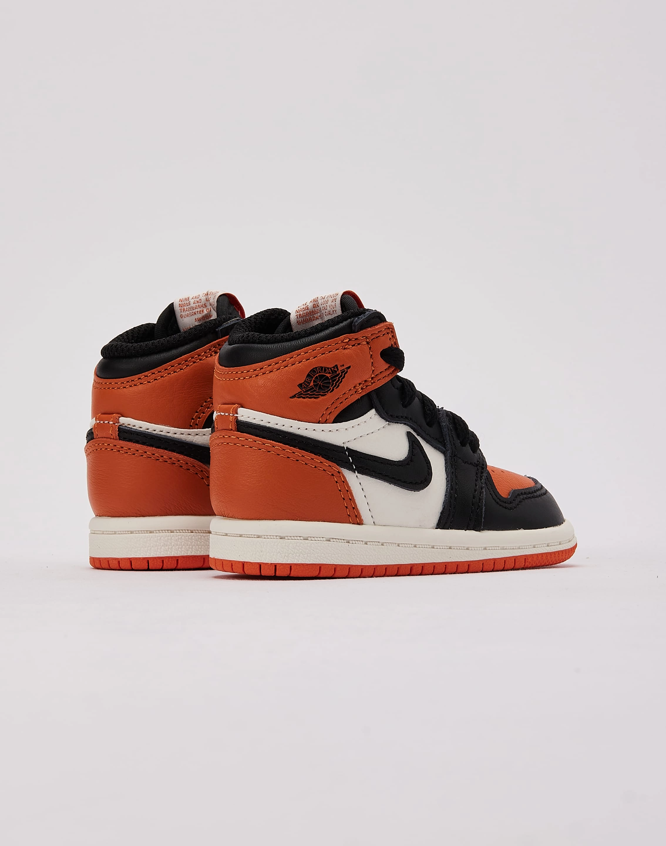 Jordan Air Jordan 1 Retro High OG 'Shattered Backboard' Toddler Elastic Material