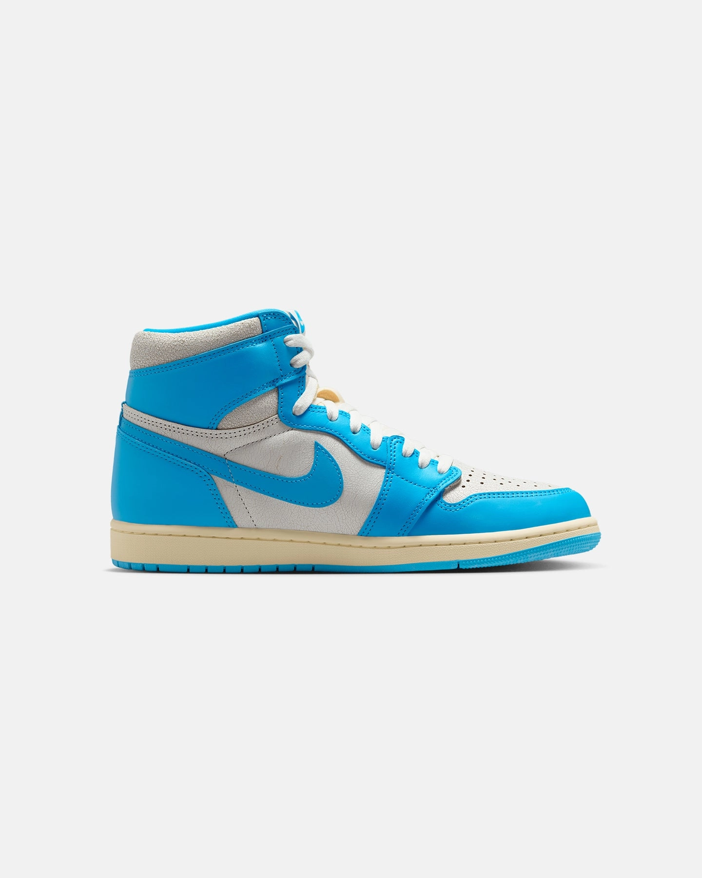 Quick Play Start High Top Comfort Jordan Air Jordan 1 Retro High OG  Reimagined "UNC" Powder Blue/Sail