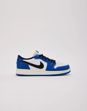 Personalized type Jordan Air Jordan 1 Retro Low OG 'Game Royal' Grade-School