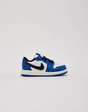 Textured Jordan Air Jordan 1 Retro Low OG 'Game Royal' Toddler