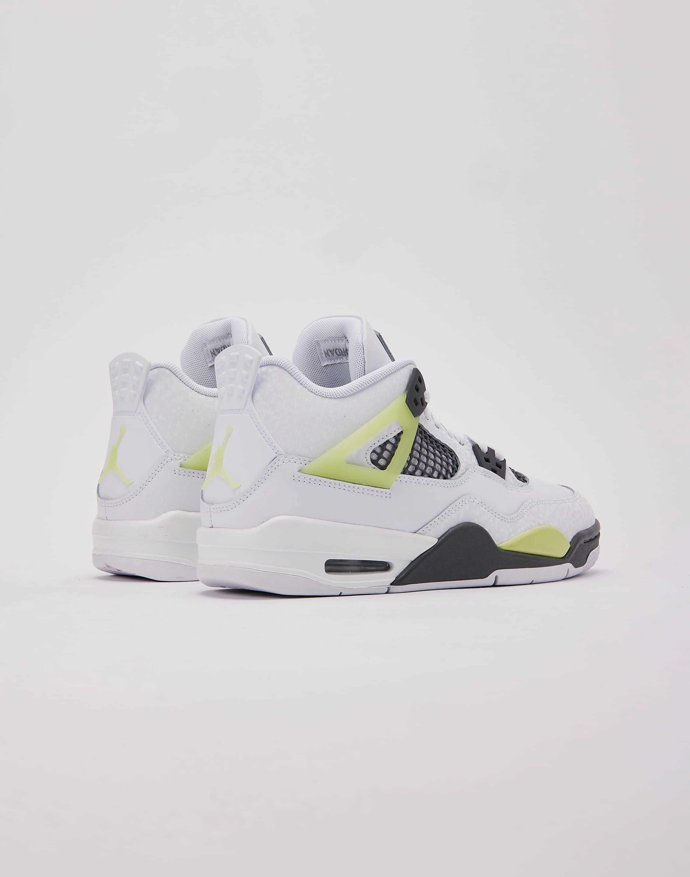 Shock   Proof Jordan Air Jordan 4 Retro 'Light Lemon Twist' Grade-School
