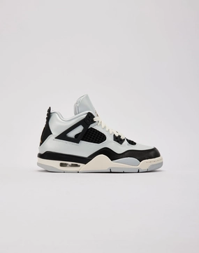 Jordan Air Jordan 4 Retro 'Pure Platinum' Grade-School Roomy Fit Wedges