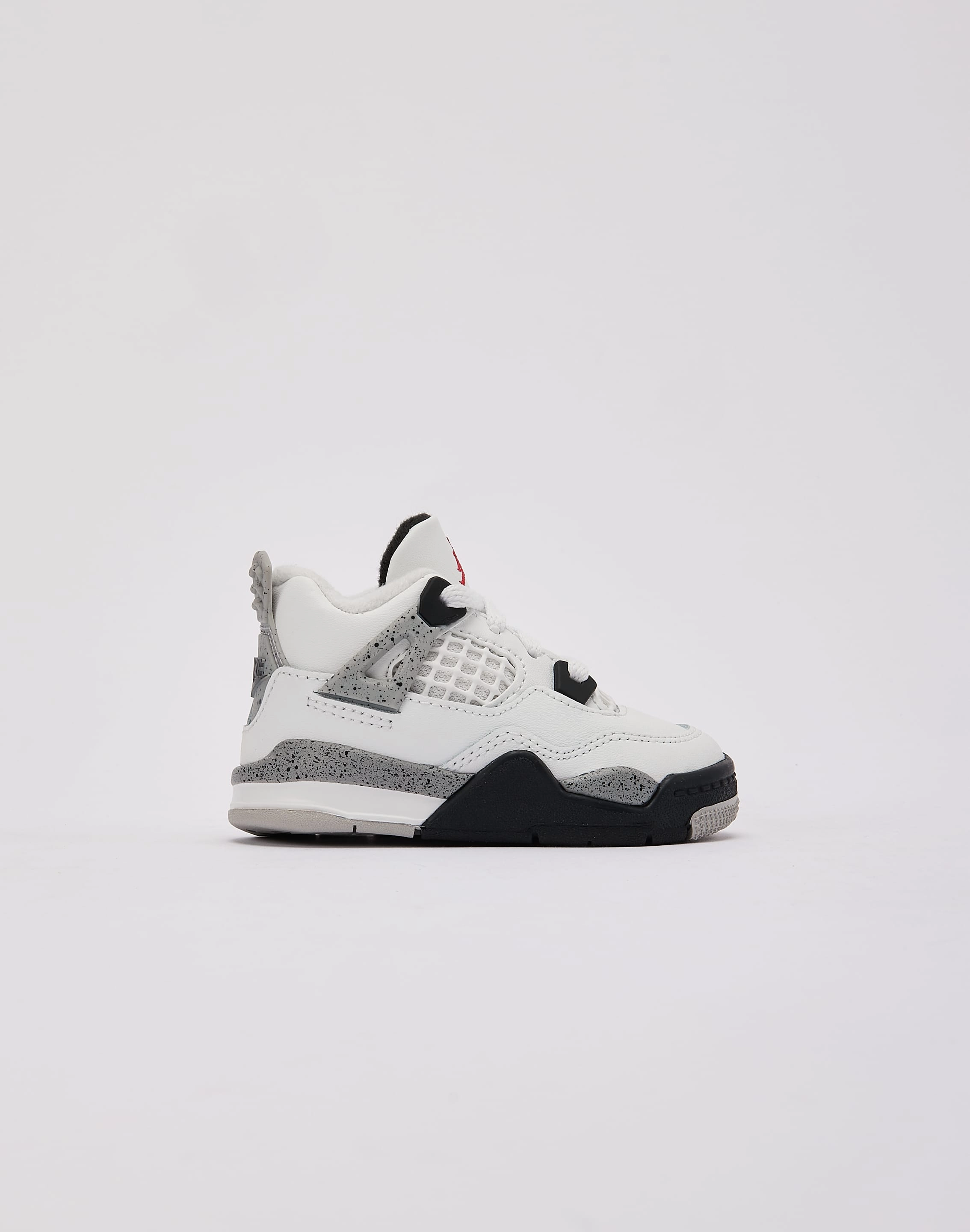 Jordan Air Jordan 4 Retro OG 'White Cement' Toddler Durable Leather