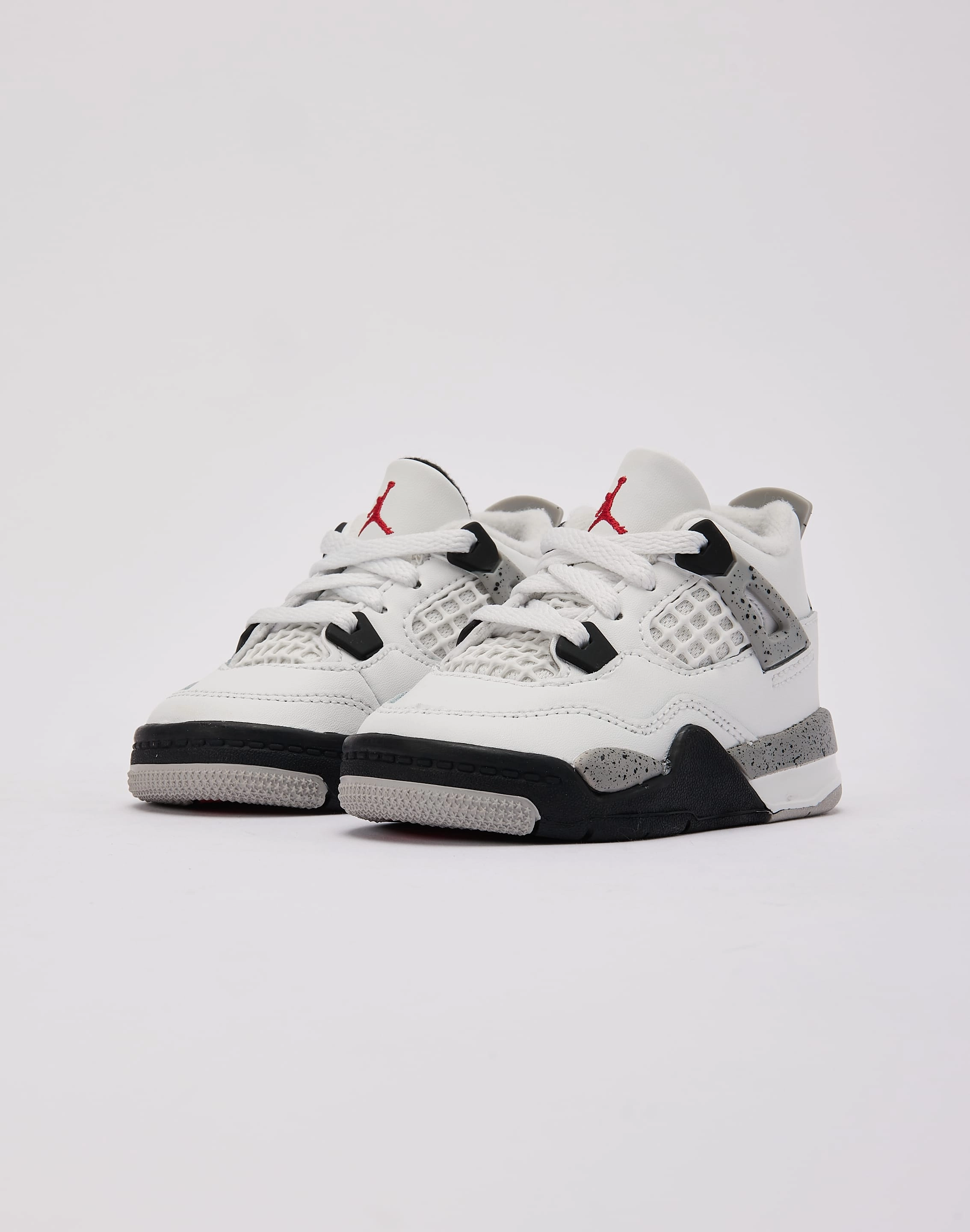 Jordan Air Jordan 4 Retro OG 'White Cement' Toddler Lightweight Midsole Breath Flow