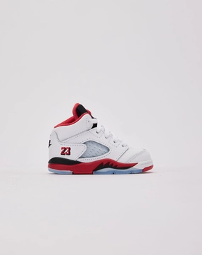 Jordan Air Jordan 5 Retro 'Fire Red Black Tongue' Toddler Dynamic Stability Frame