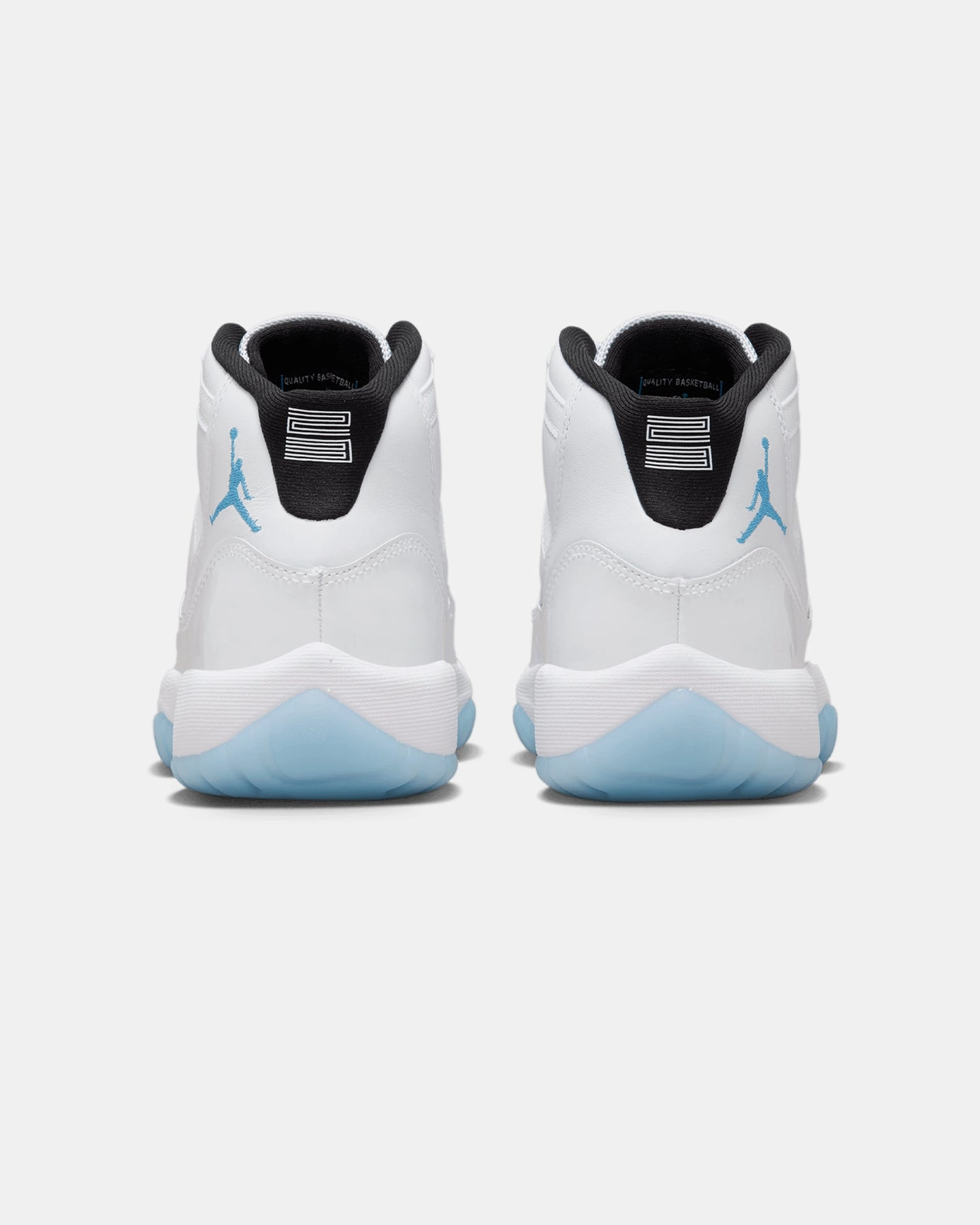 Recycled fabric Ventilated Tongue Jordan Kids' Air Jordan 11 Retro "Legend Blue" (GS) White/Blue
