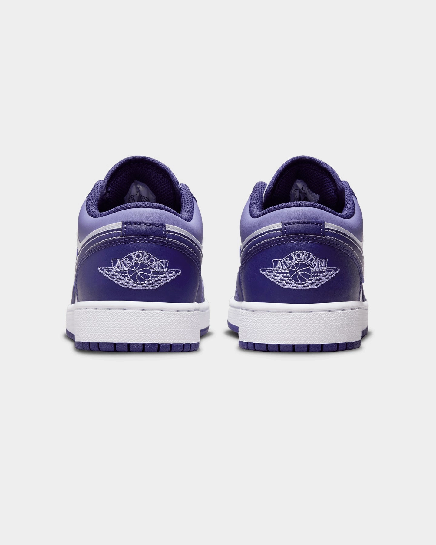 Low   Top Style Distinctive durability Jordan Kids' Air Jordan 1 Low "Blue Berry" Sky J Purple/White