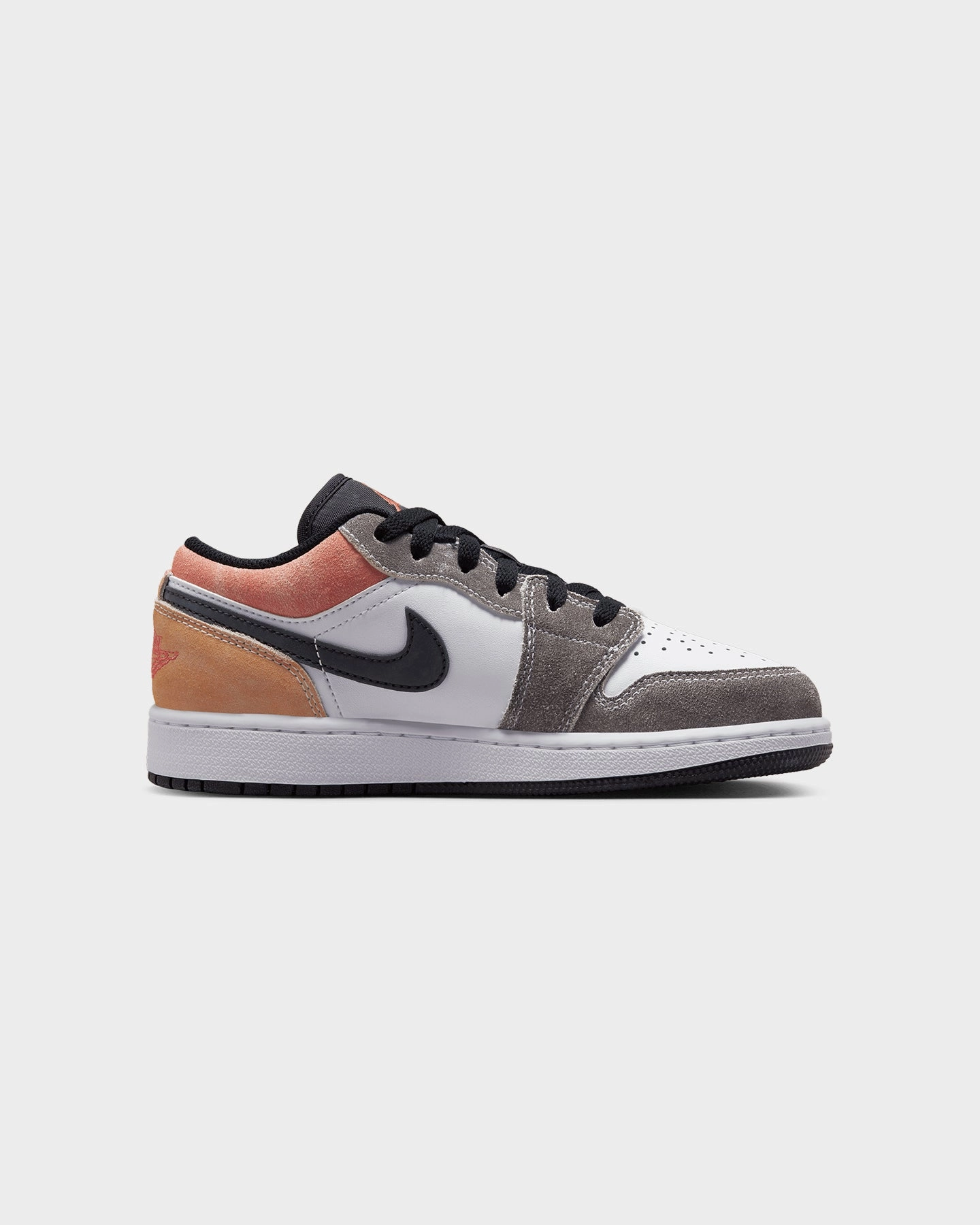 Jordan Kids' Air Jordan 1 Low SE (GS) Black/Sundial-Magic Ember EVA SportyDesign