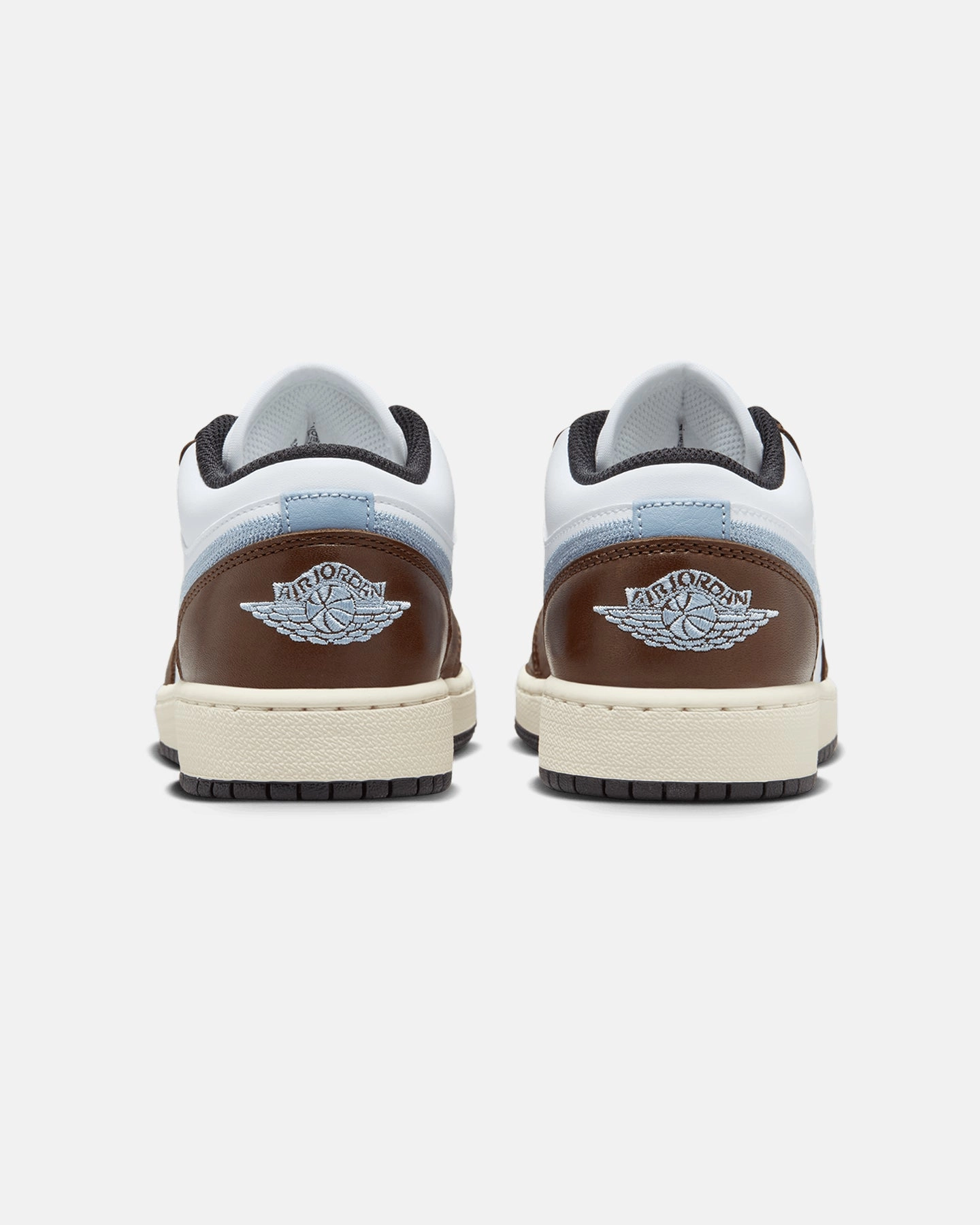 Breathable Inner Lining Walk Support Jordan Kids' Air Jordan 1 Low SE (GS) White/Blue Grey