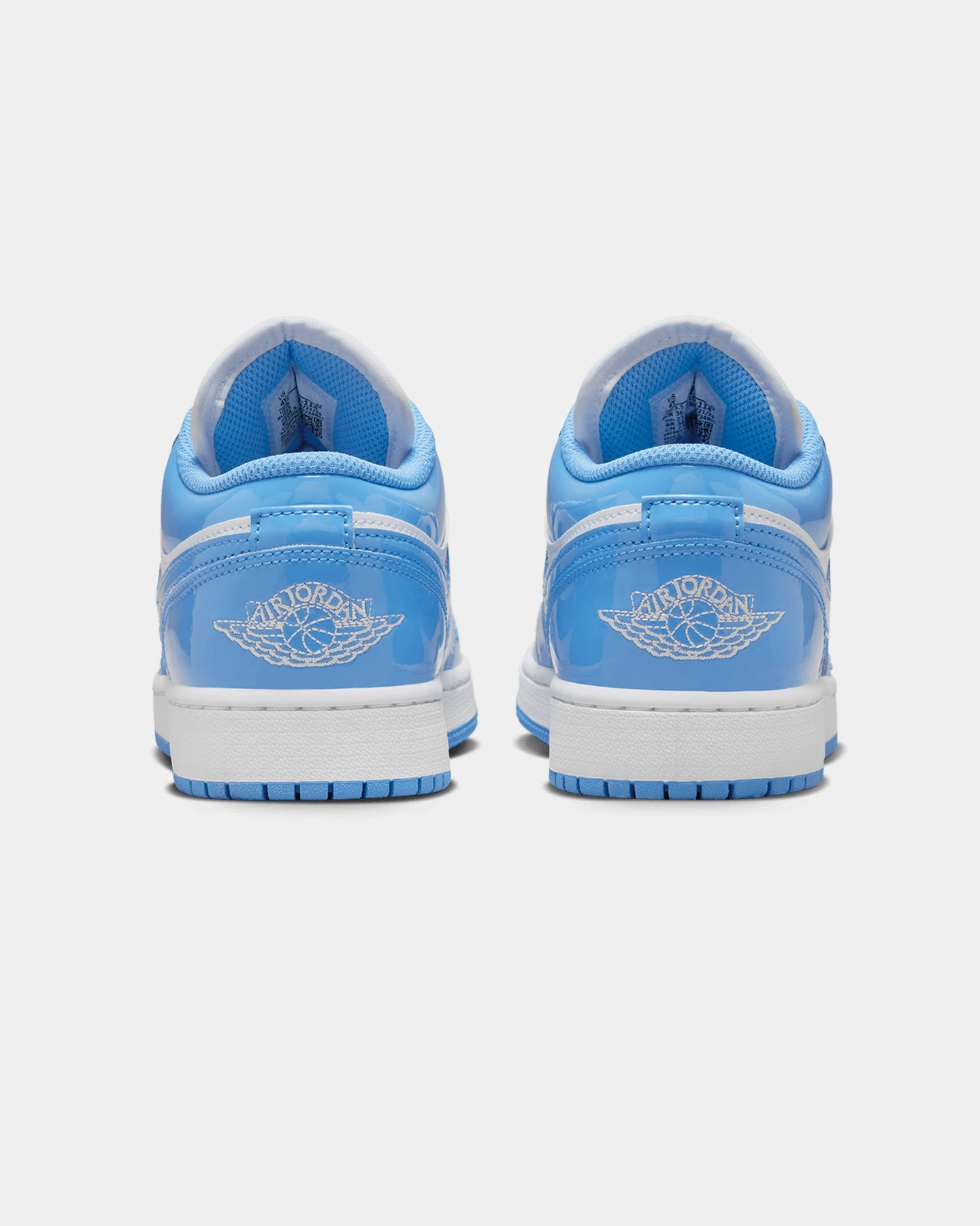 Active Hexagonal Tread Pattern Jordan Kids' Air Jordan 1 Low SE (GS) White/Blue