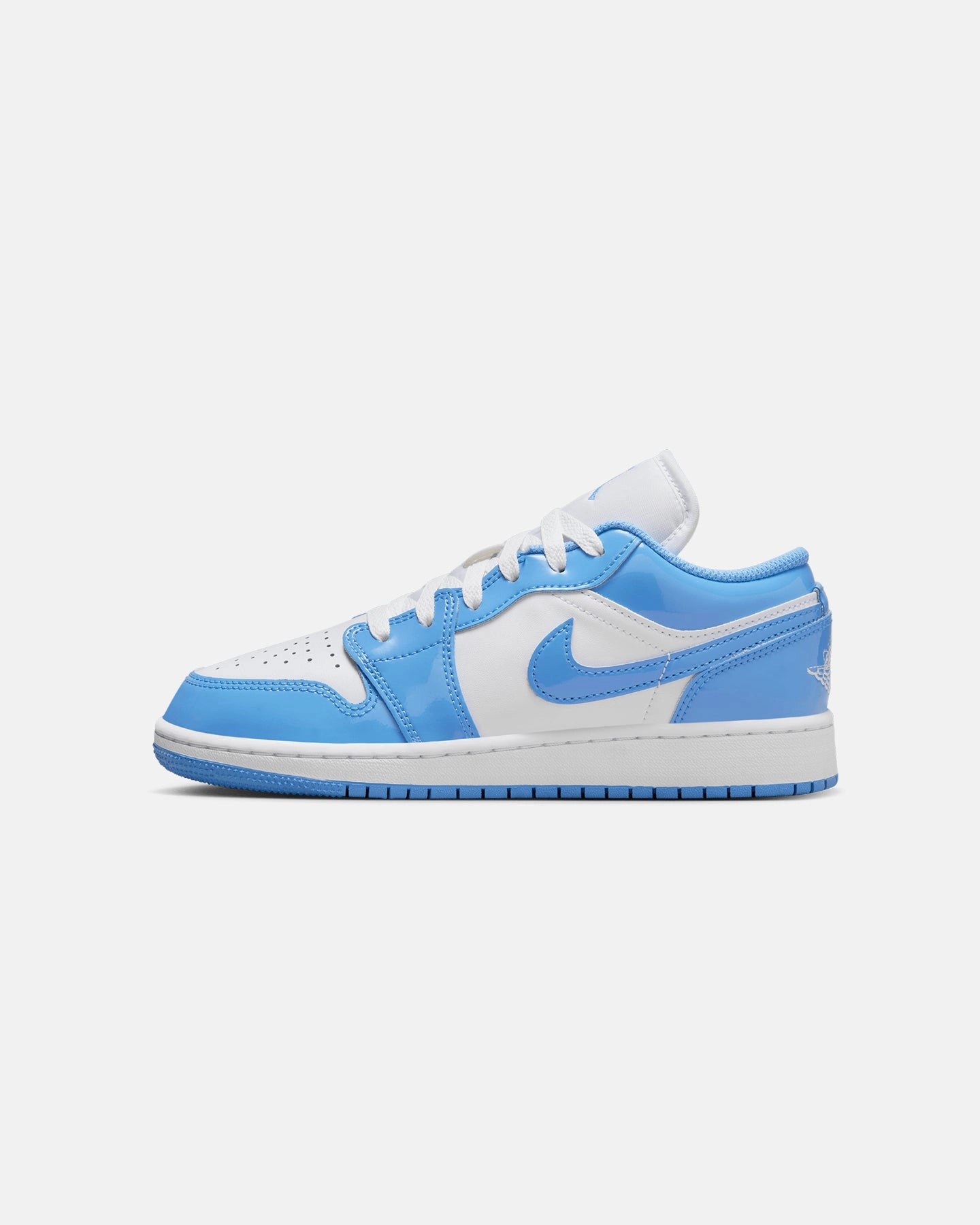 Jordan Kids' Air Jordan 1 Low SE (GS) White/Blue Upgraded look