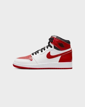 Jordan Kids' Air Jordan 1 Retro High OG (GS) "Heritage" White/University Red Every Occasion Synthetic Finish
