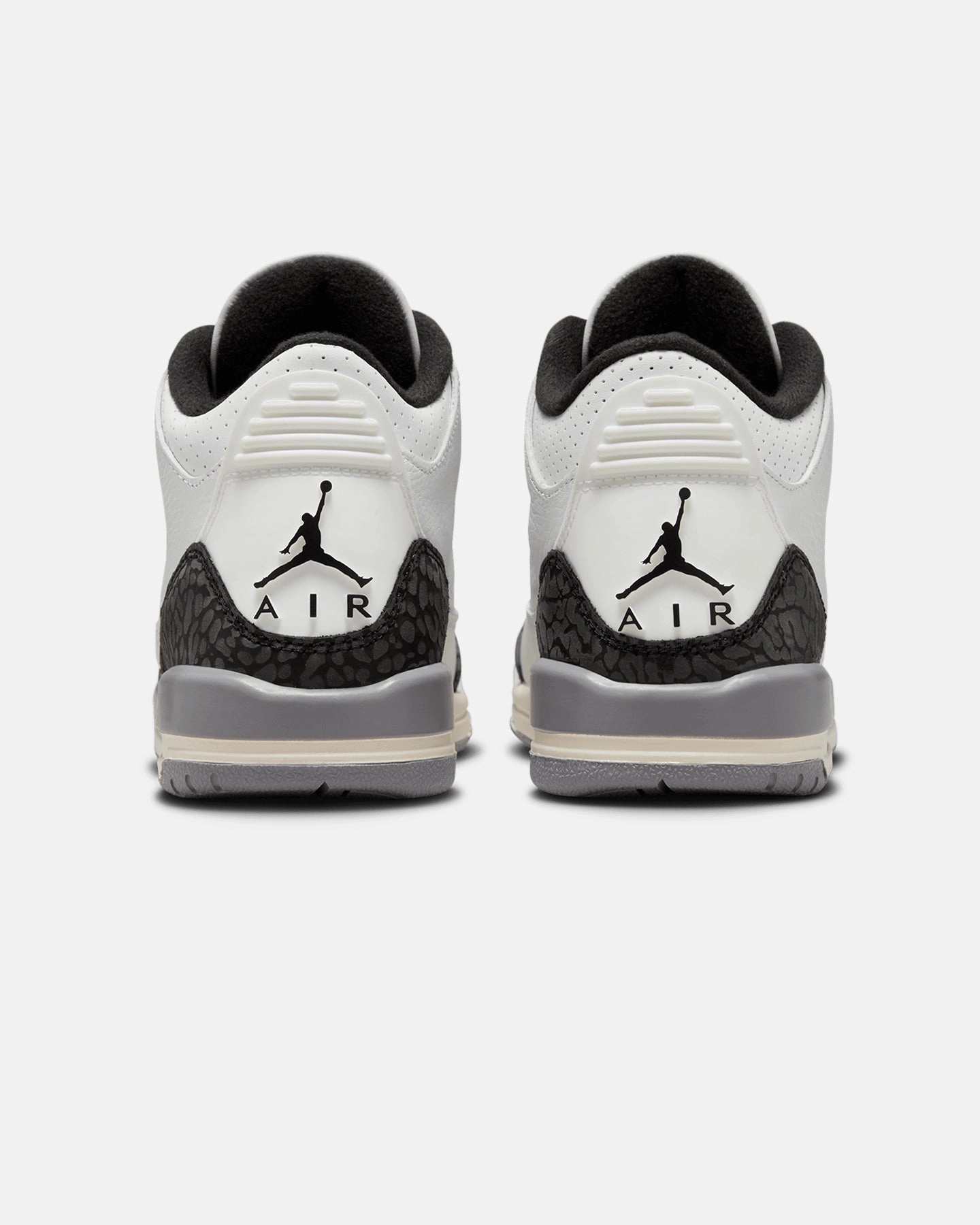 Dynamic response Tpu Stability Frame Jordan Kids' Air Jordan 3 Retro (GS) "Cement Grey" Summit White/Fire Red Cement