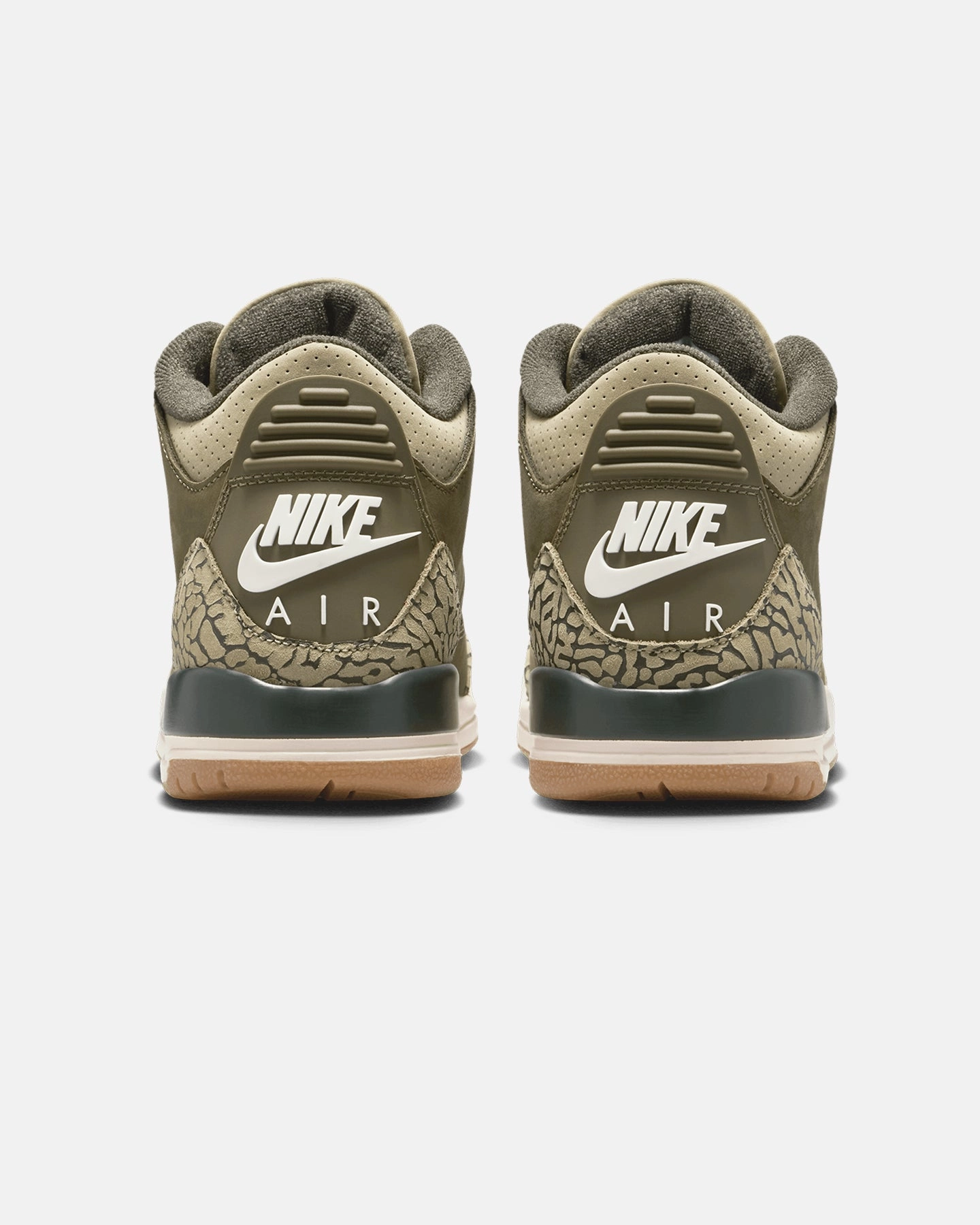 Aerated Insole Transit Style Jordan Kids' Air Jordan 3 Retro (GS) Medium Olive