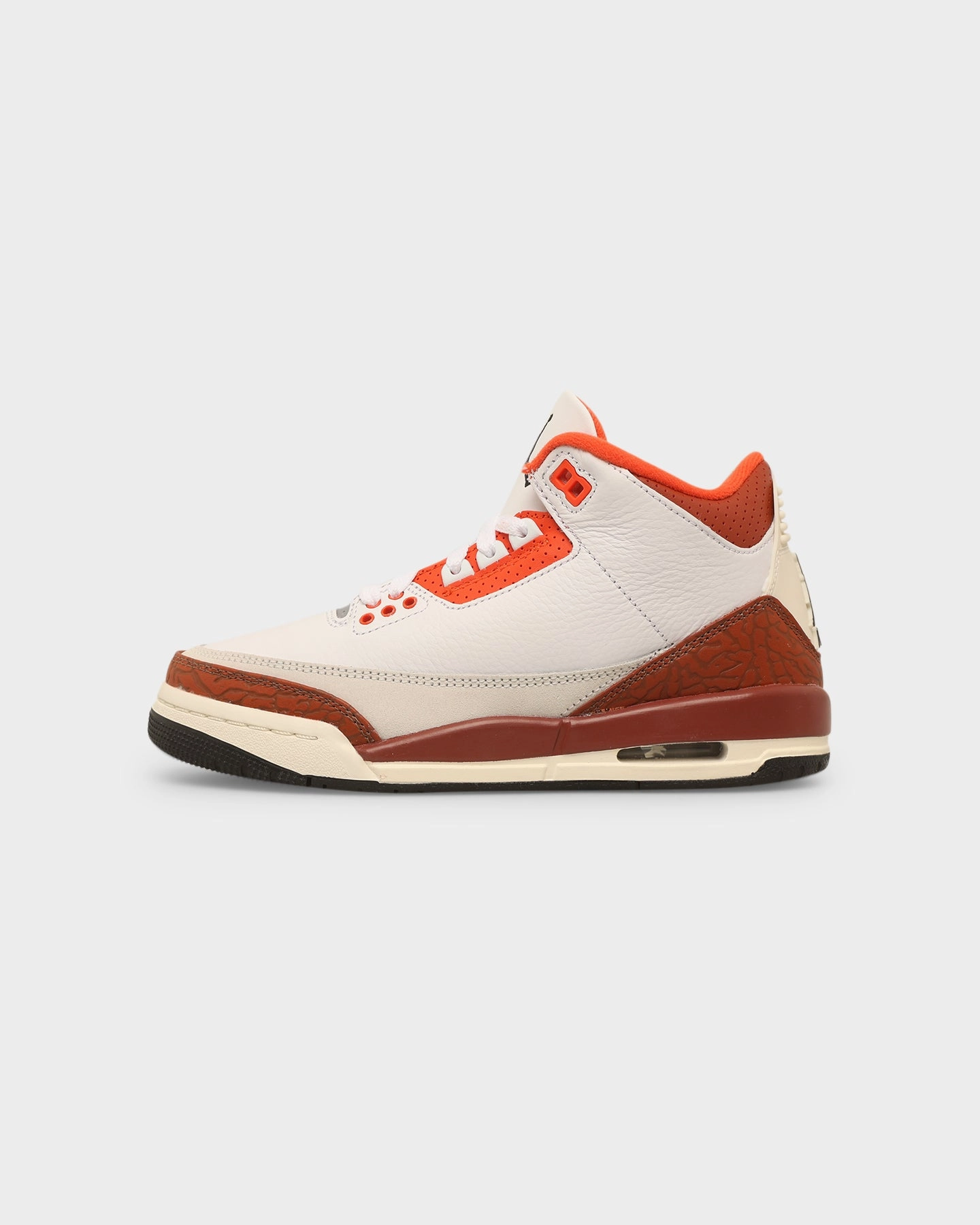 Plush Sole Jordan Kids' Air Jordan 3 Retro SE (GS) "Mars Stone" White/Black-Mars-Stone