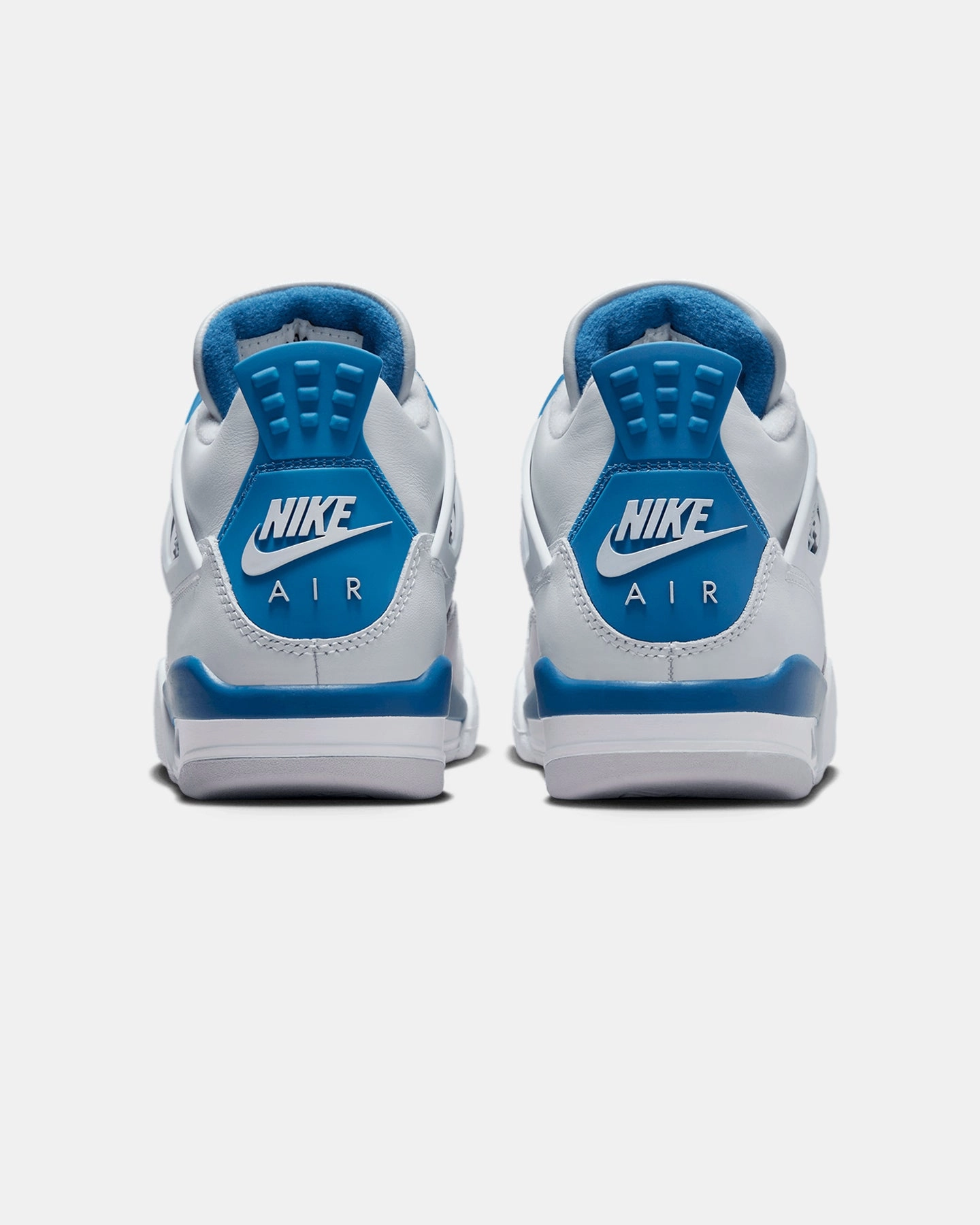 Hard Surface Thermal Regulating Textile Jordan Kids' Air Jordan 4 Retro (GS) "Industrial Blue" Off White/Industrial Blue