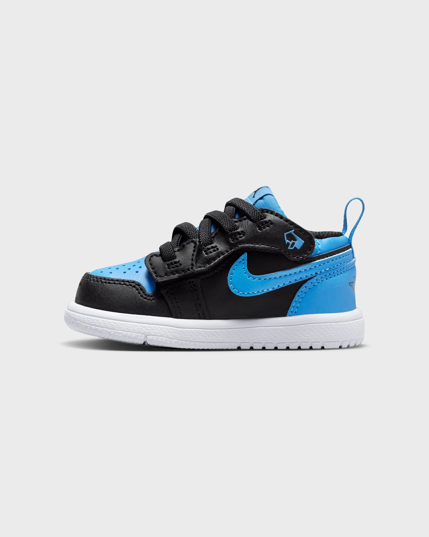 Slip On Style Jordan Kids' Jordan 1 Low Alt "University Blue" (TD) Black/University Blue