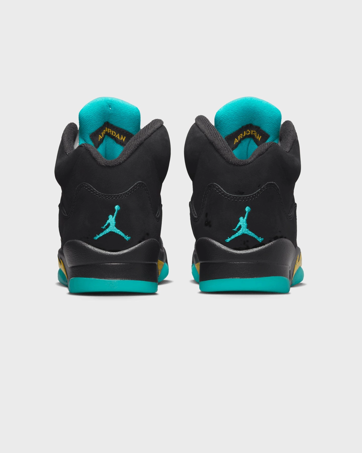 Jordan Kids' Jordan 5 Retro (GS) Black/Aquatone Fashionable