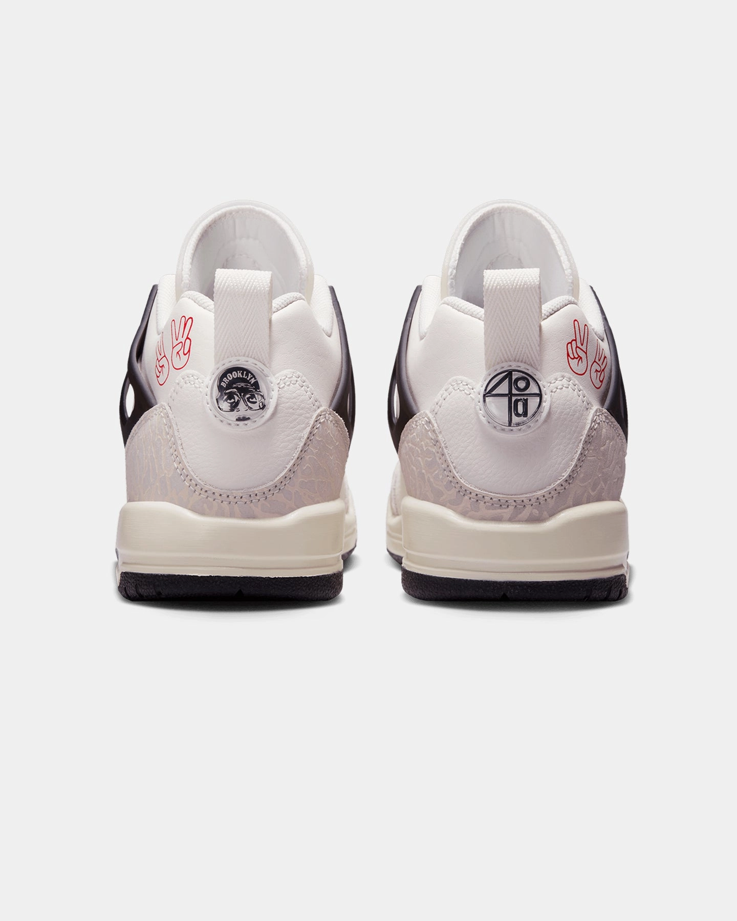 Impact Resistant Toe Microfiber Edge Binding Jordan Kids' Spizike Low (GS) "Spizike Was Here" Sail