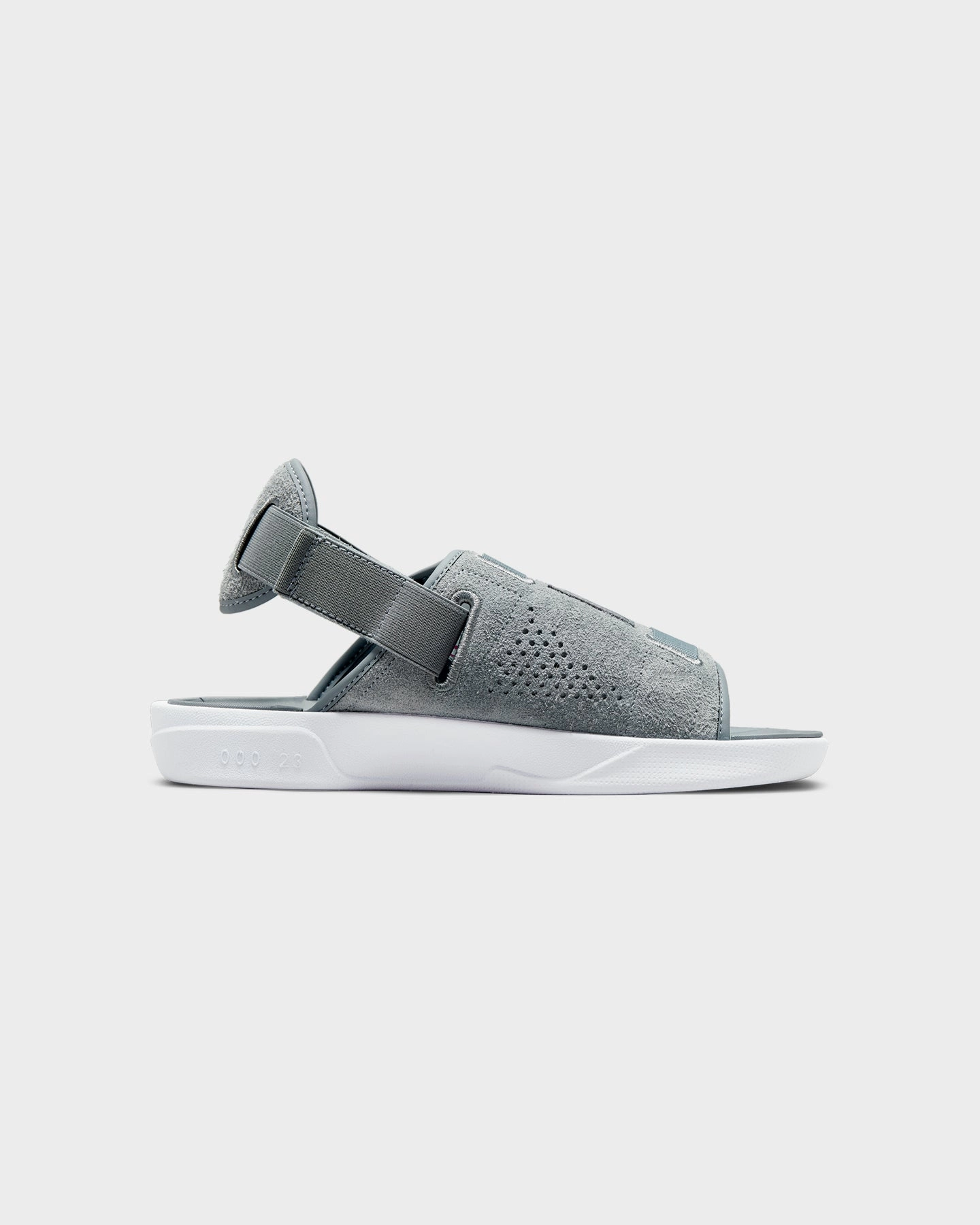 Jordan LS Slides 'Winter Grey' Cool Grey/White Casual arch Luxurious design
