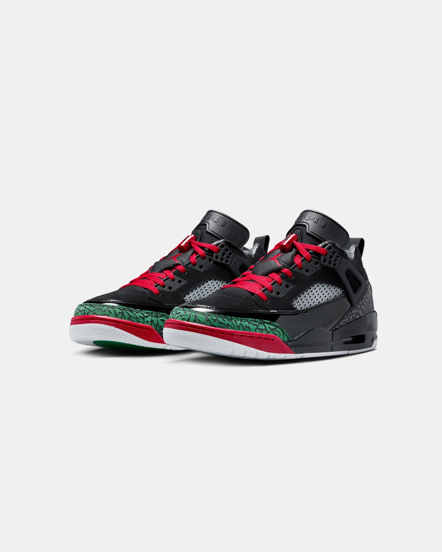 Jordan Spizike Low "Black/Red" Black/Varsity Red Trendy Footwear Yoga Mood
