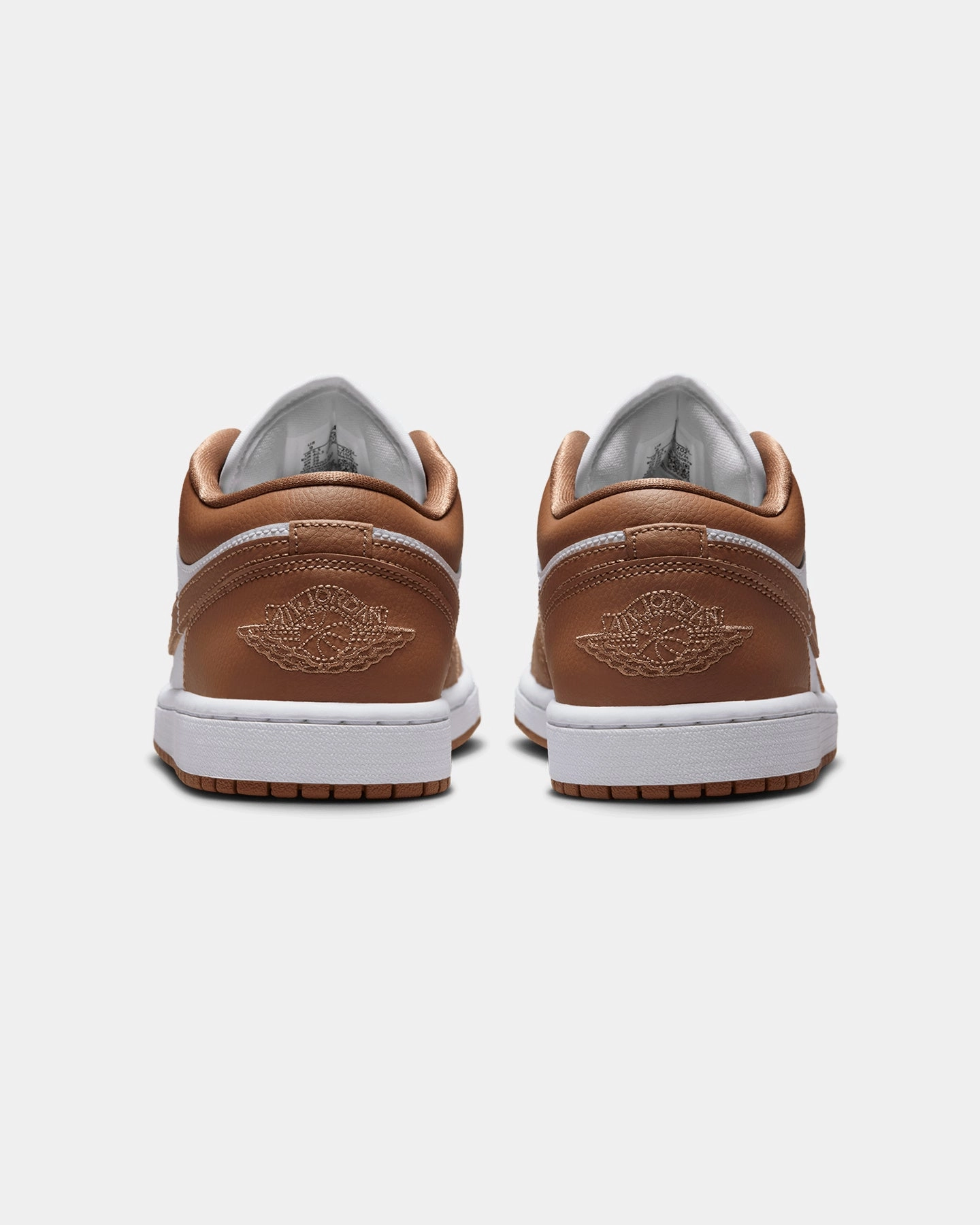 Jordan Women's Air Jordan 1 Low "Archaeo Brown" Archaeo Brown Heel Cushioning Technology Lightweight Sole